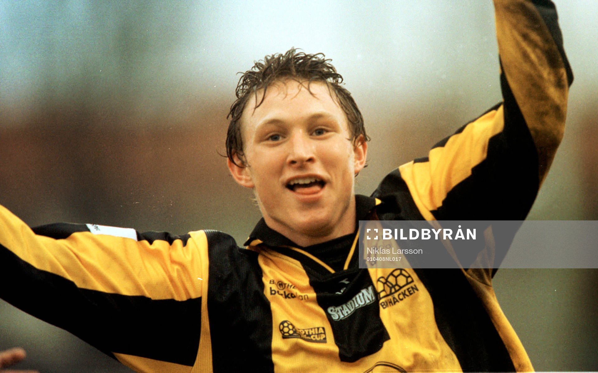Fotboll, Allsvenskan, Kim Källström, Häcken (jubel)