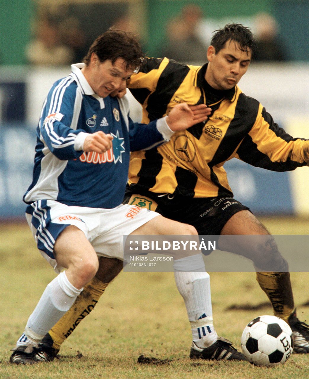 Mikael Nilsson, Halmstad och Johan Lind, Häcken