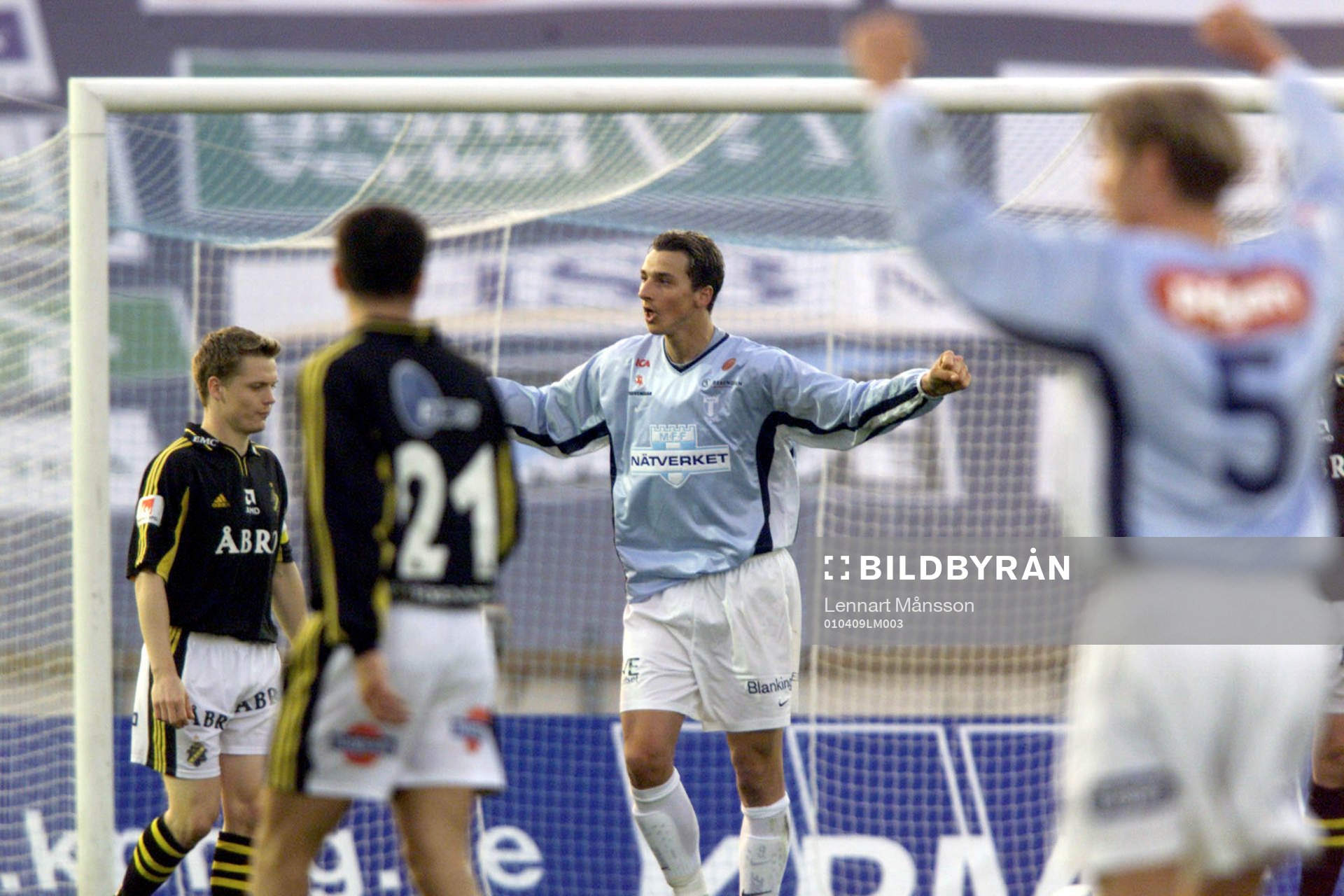 Zlatan Ibrahimovic, Malmö jublar