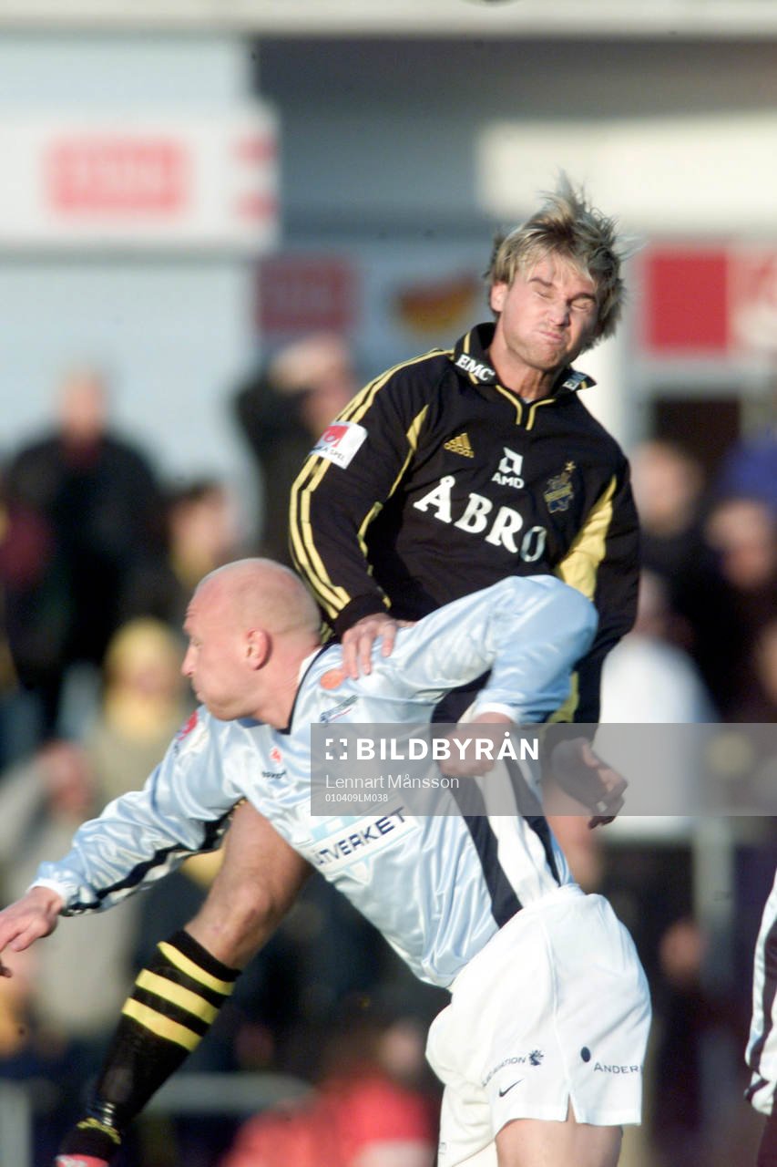 Fotboll, Malmö FF - AIK, Andreas Andersson, AIK och Peter