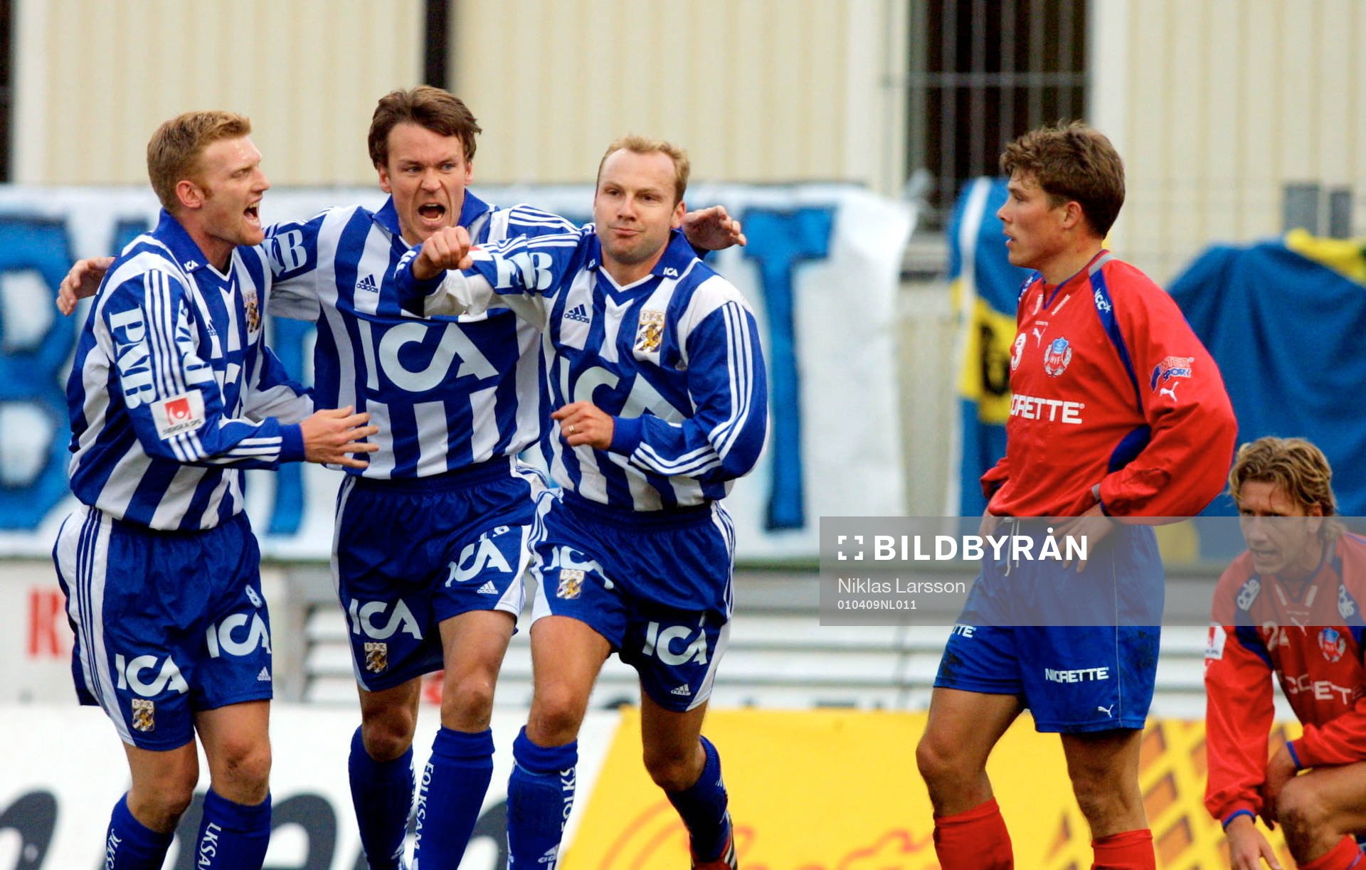 Sebastian Henriksson, Magnus Erlingmark och Håkan Mild,