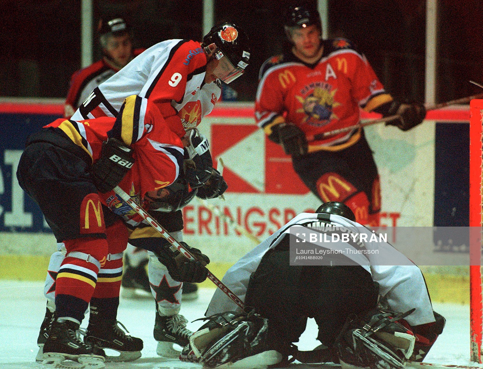 Hockey, Halmstad Hammers - IF Mölndal, Björn Lindén,