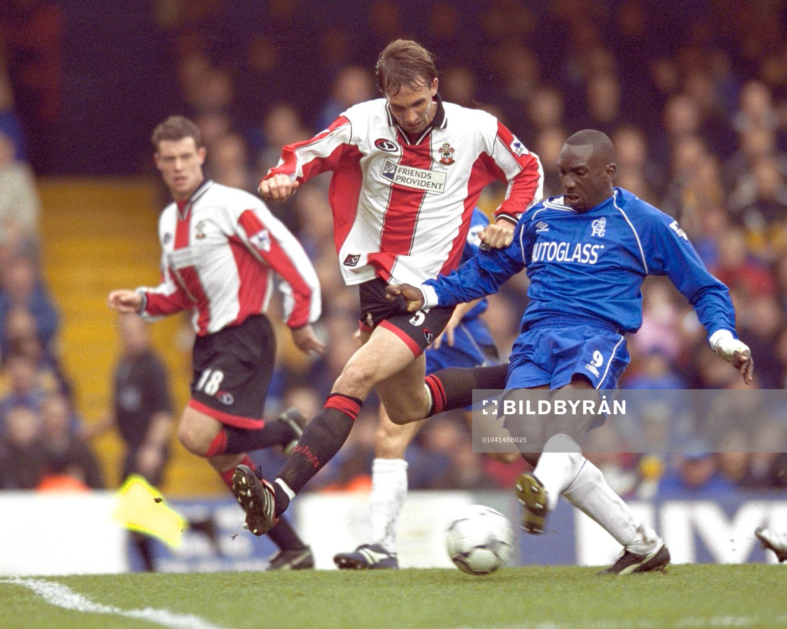 Claus Lundekvam, Southampton och Jimmy Floyd Hasselbaink,