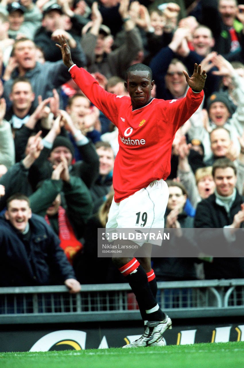  Dwight Yorke, Manchester United.