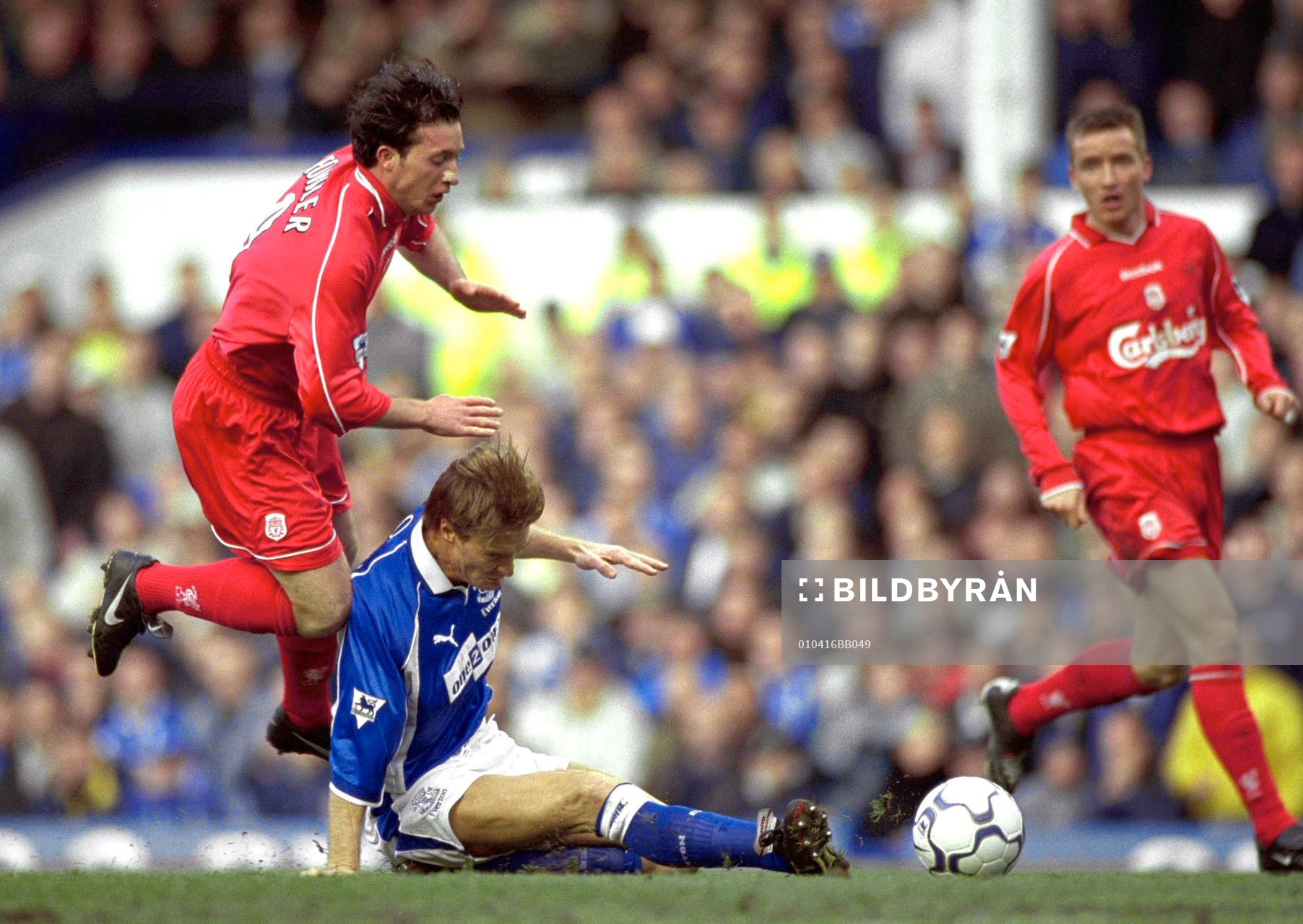 Richard Gough, Everton och Robbie Fowler, Liverpool