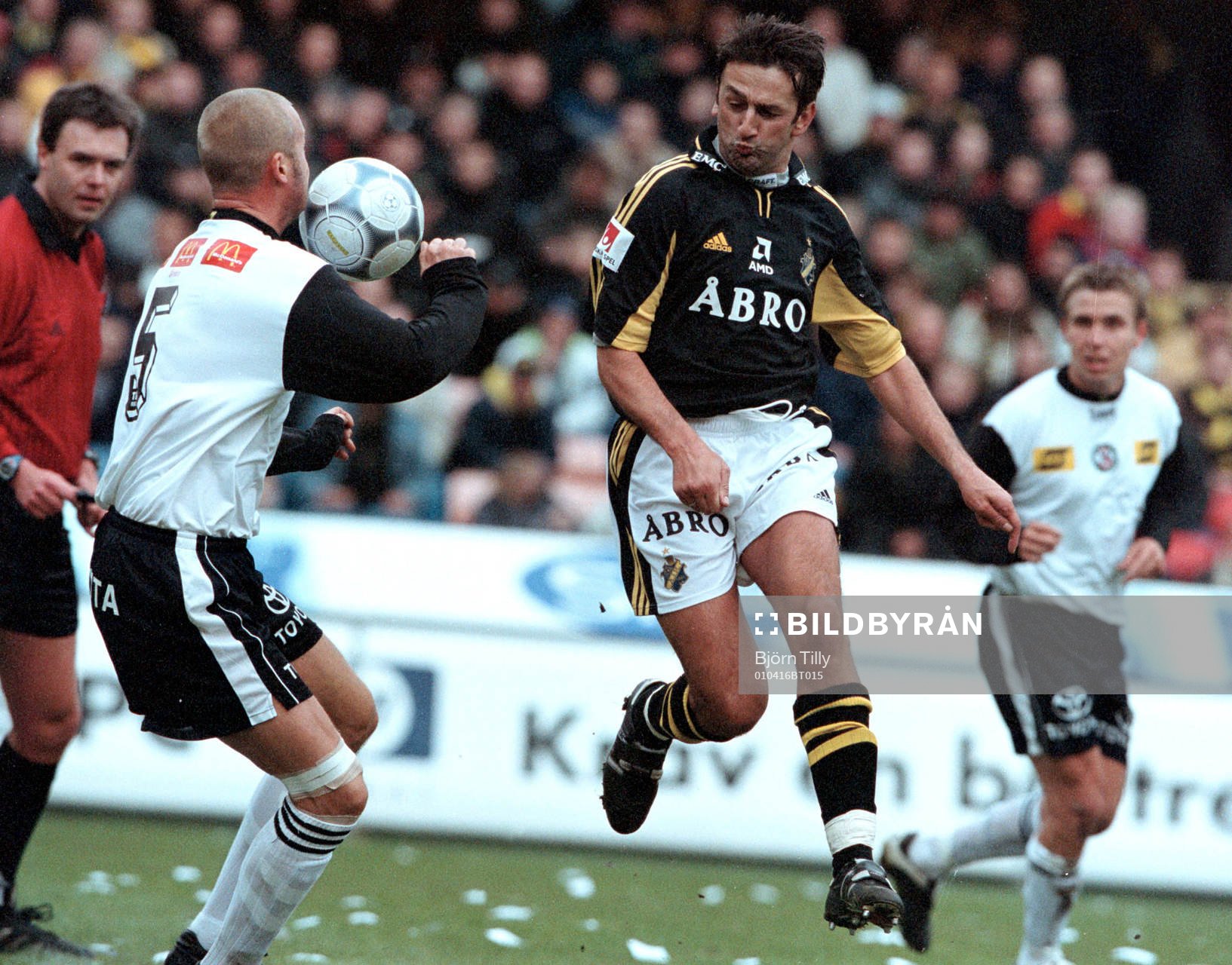 Lars Zetterlund, Örebro och Nebojsa Novakovic, AIK