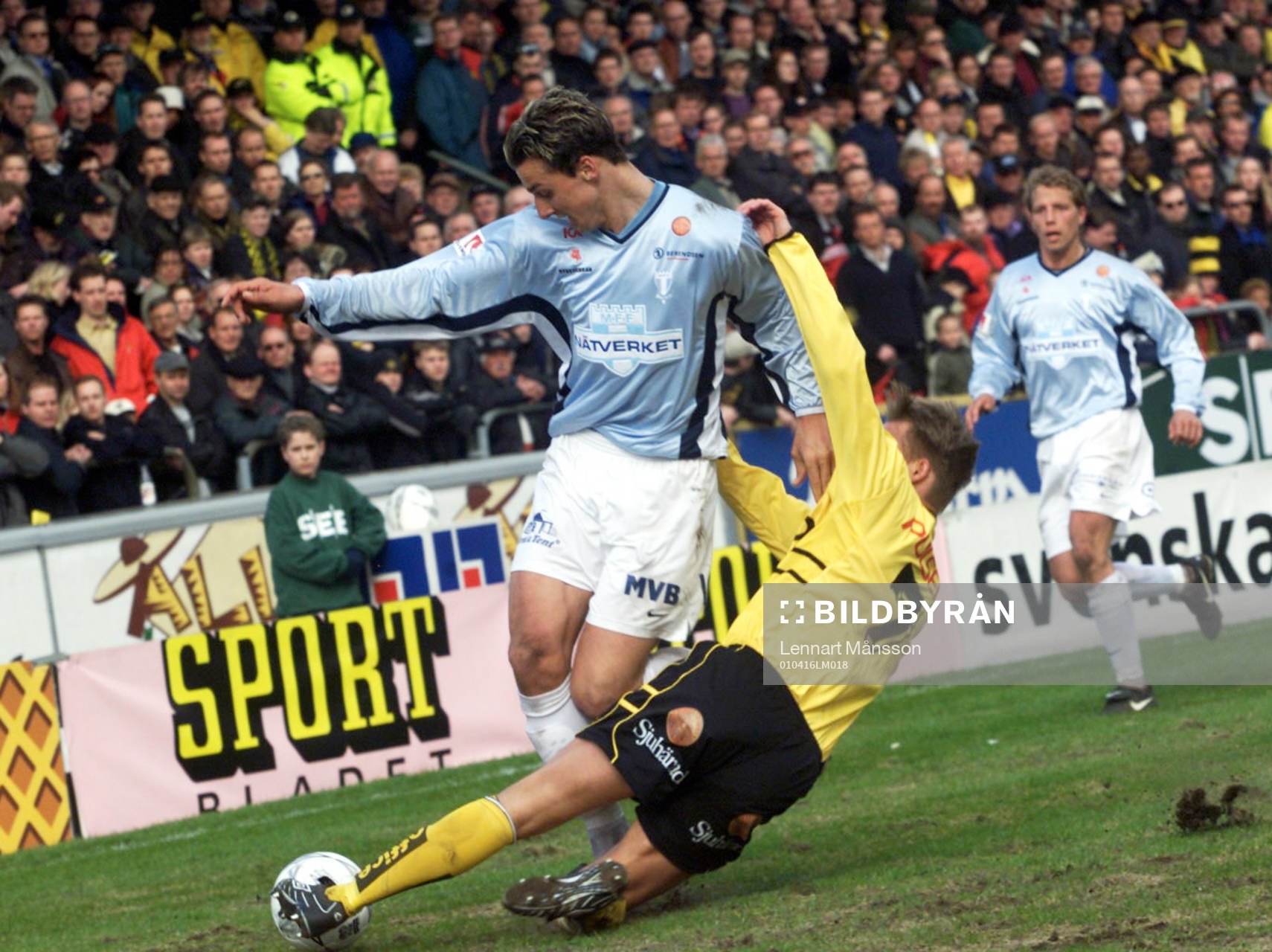 Zlatan Ibrahimovic, Malmö och Jesper Bengtsson, Elfsborg