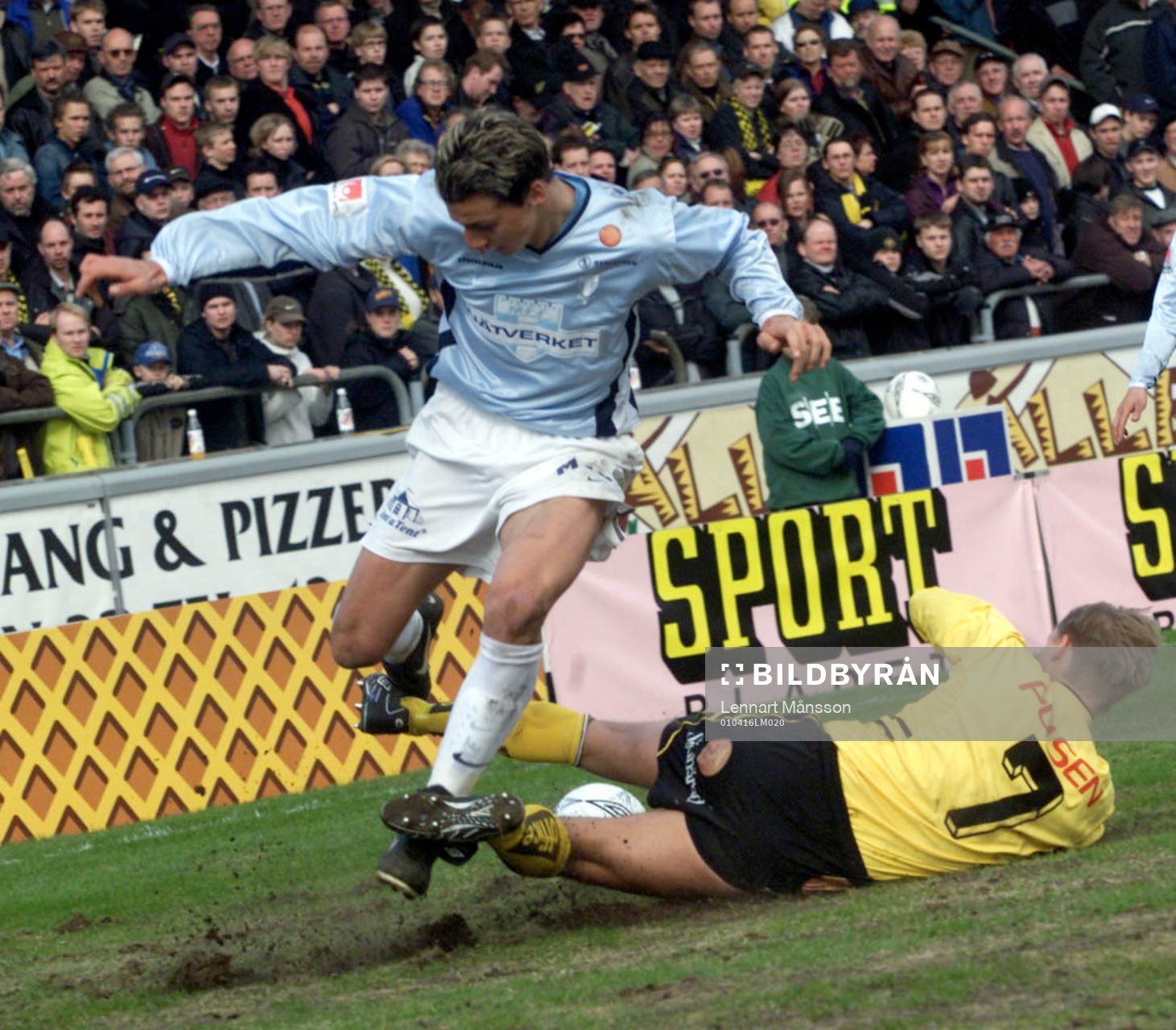 Zlatan Ibrahimovic, Malmö och  Jesper Bengtsson, Elfsborg