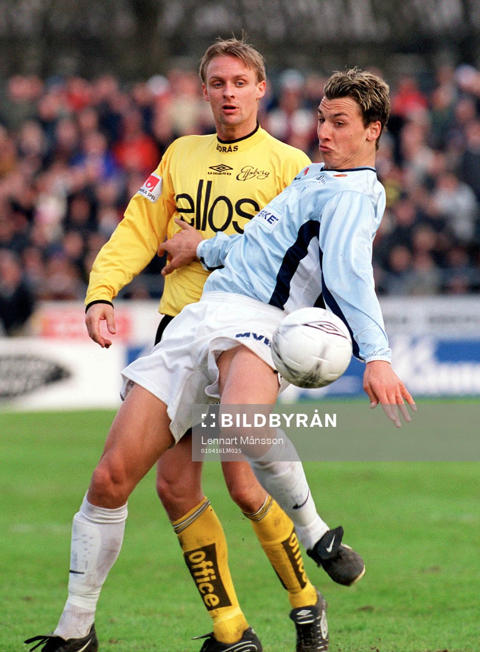 Zlatan Ibrahimovic, Malmö och Jesper Bengtsson, Elfsborg