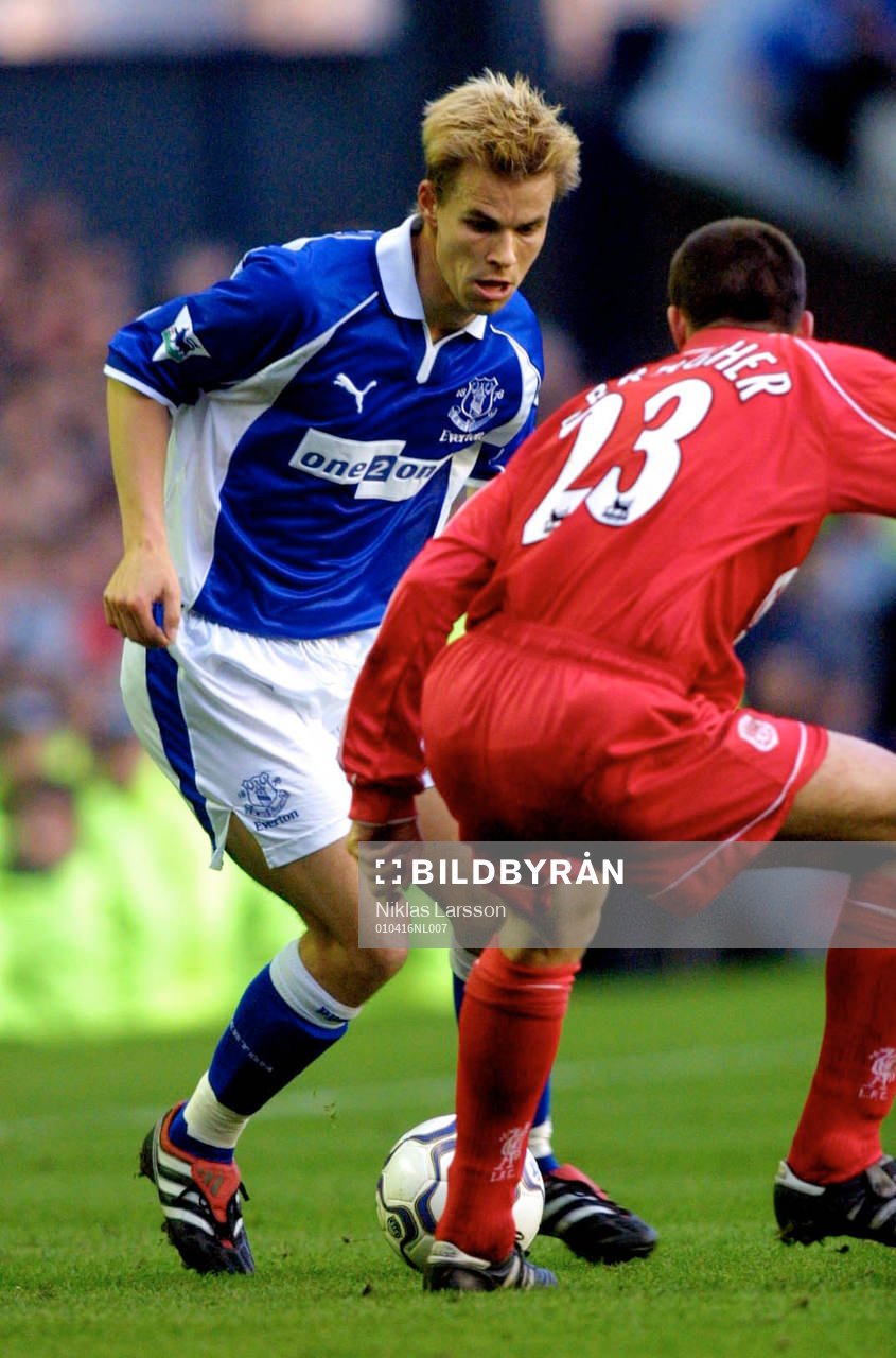 Niclas Alexandersson, Everton