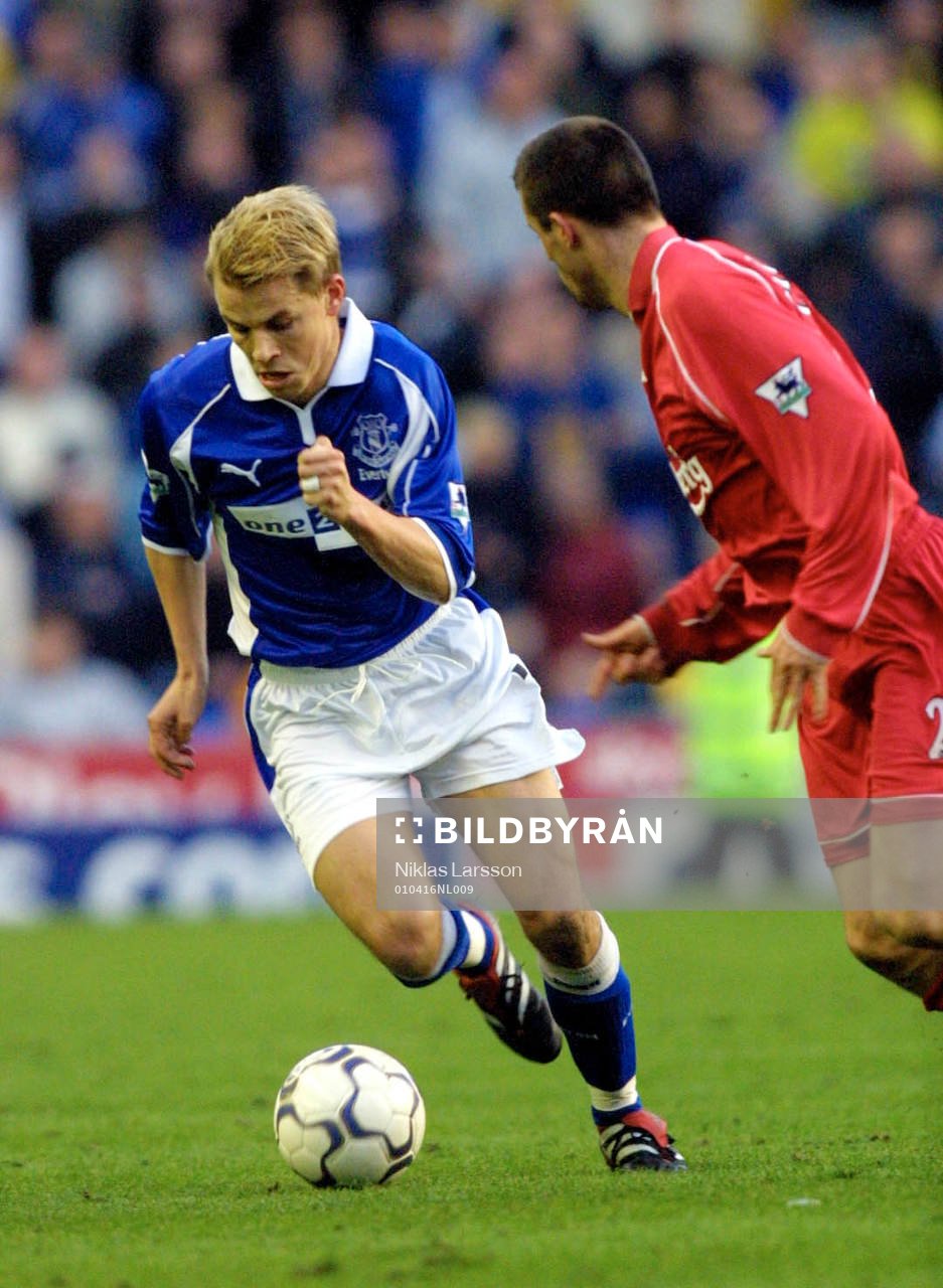 Niclas Alexandersson, Everton