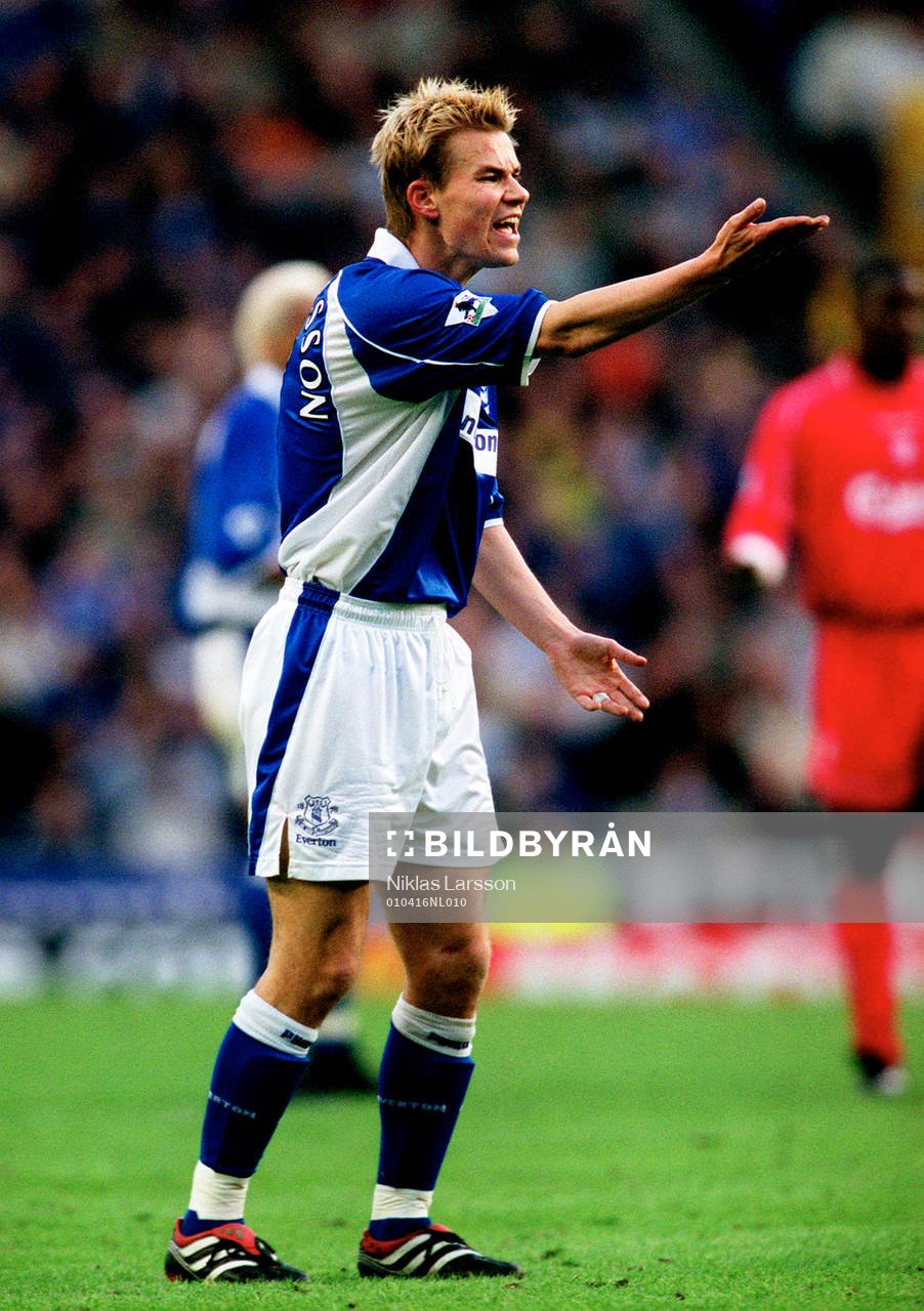 Niclas Alexandersson, Everton