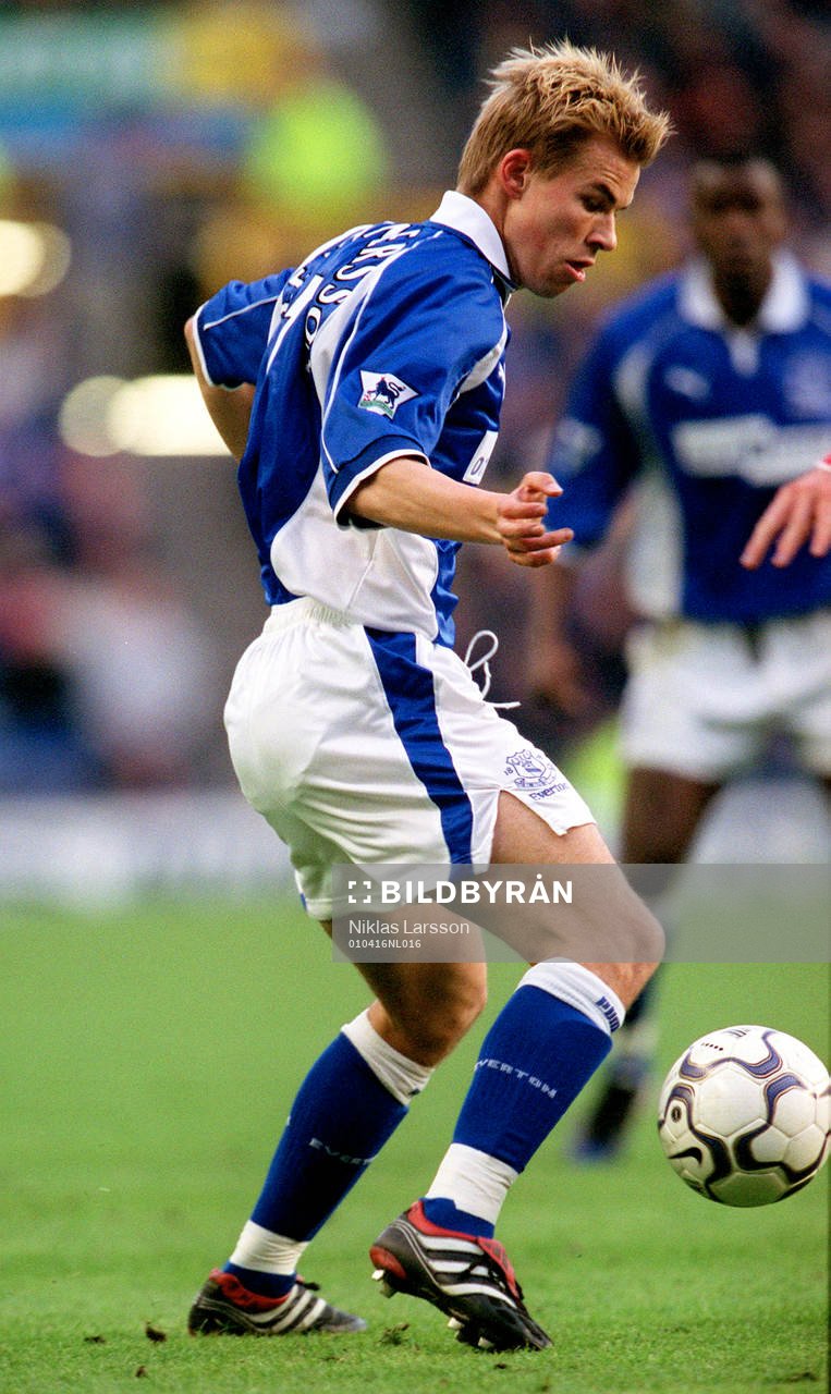 Niklas Alexandersson, Everton