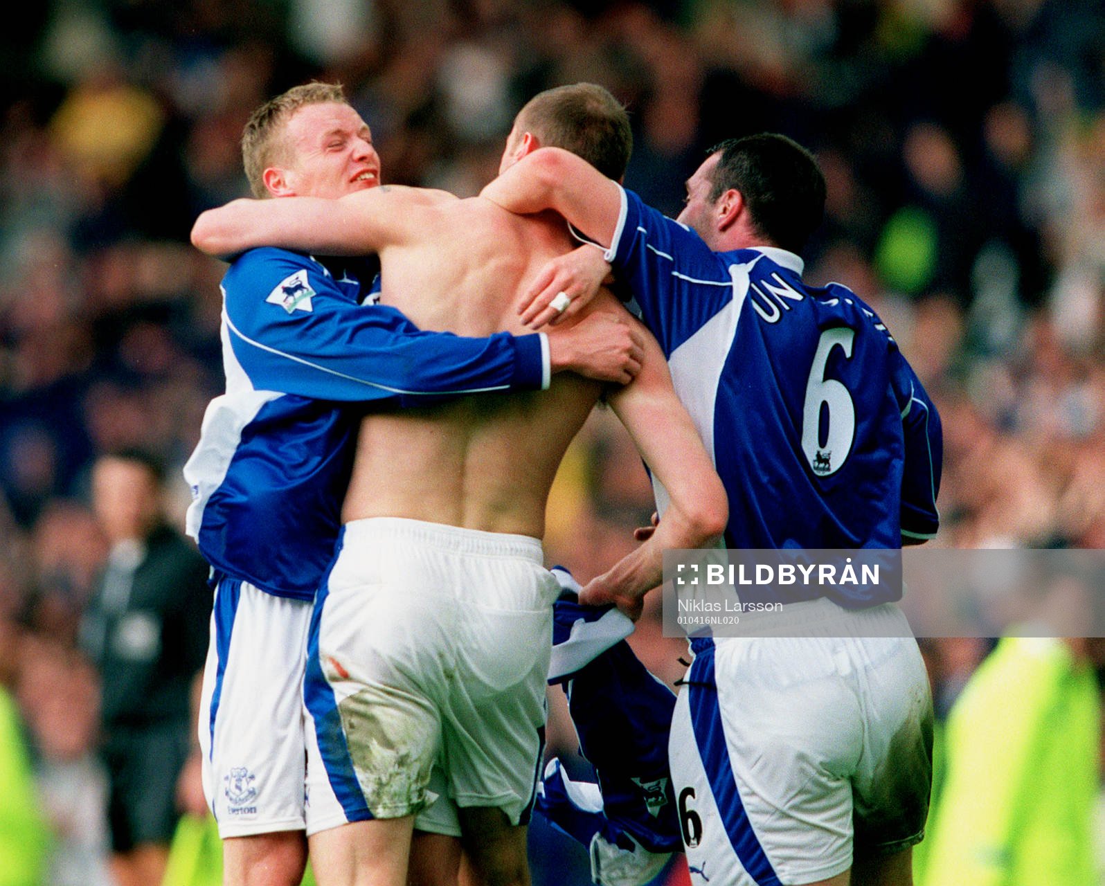 Everton jublar (jubel)