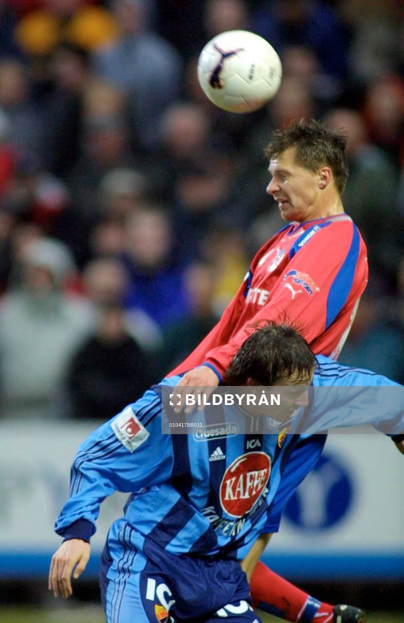 Niclas Persson, HIF och Stefan Bärlin, DIF