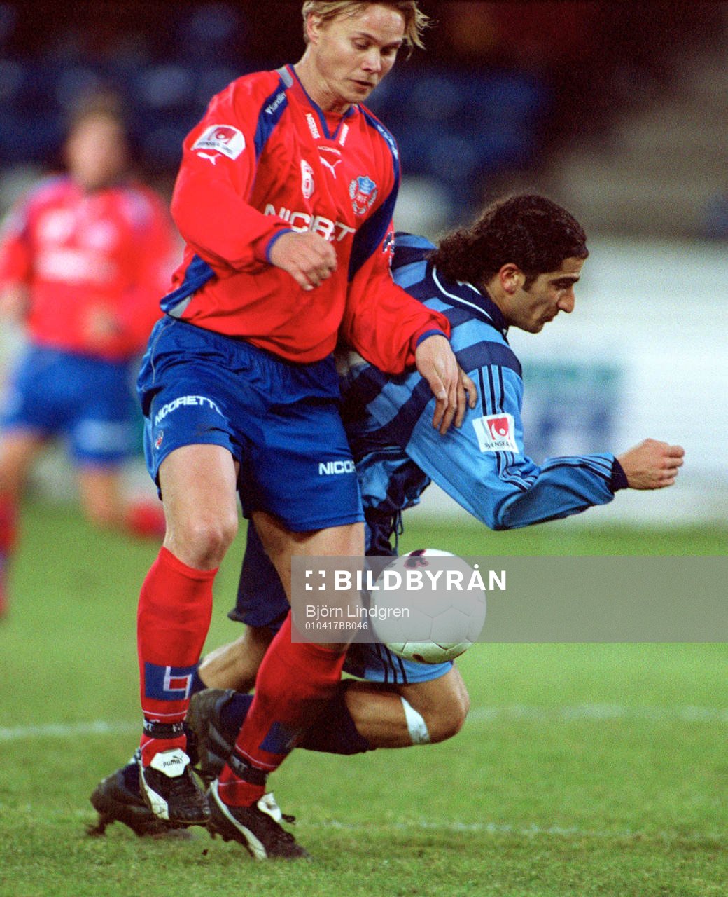Björn Johansen, Helsingborg ( Helsingborgs IF ) och Abgar