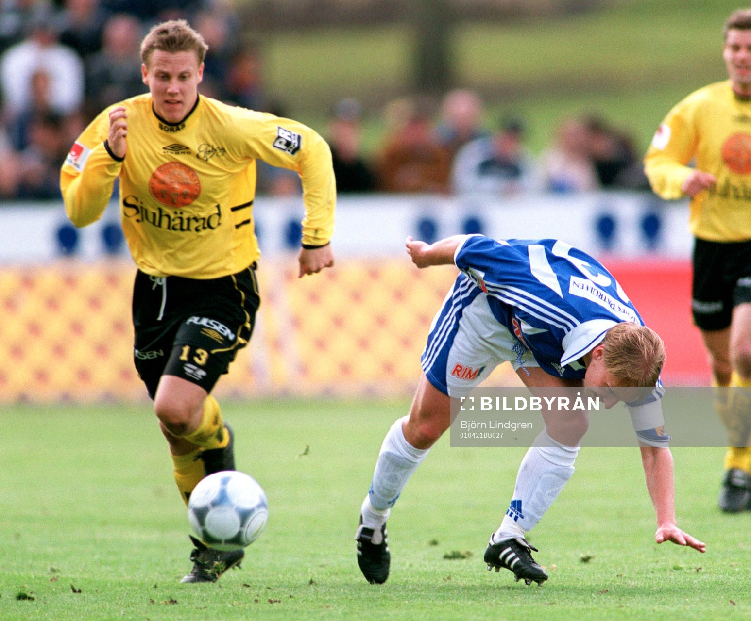 Lars-Gunnar Carlstrand, Elfsborg och Fredrik Andersson,