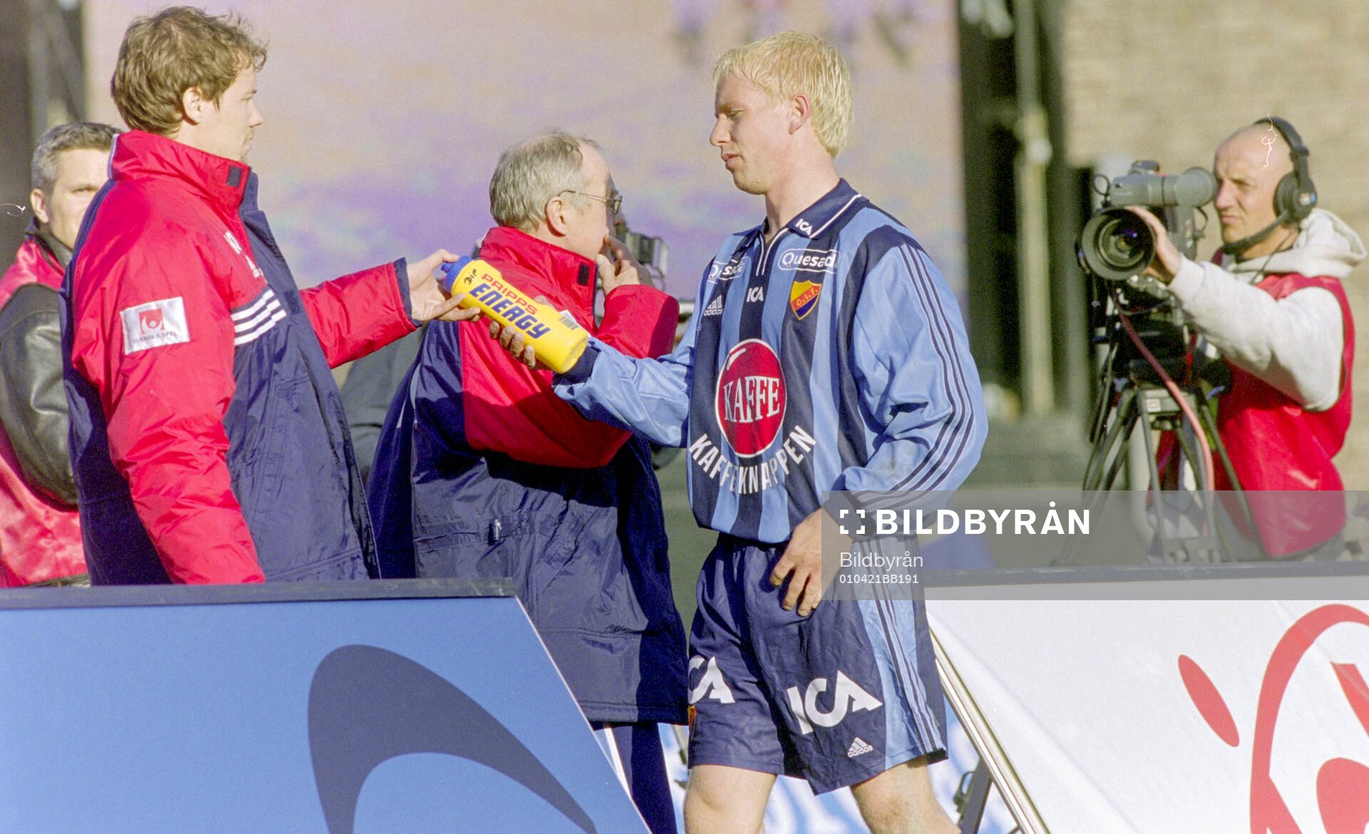 Djurgårdens Patrik Eriksson-Ohlsson blev utvisad