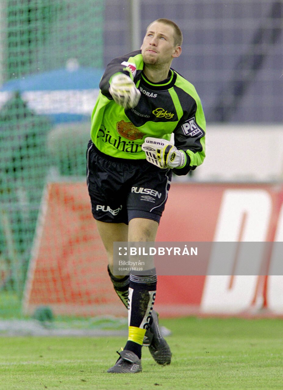 Elfsborgs målvakt Johan Wiland