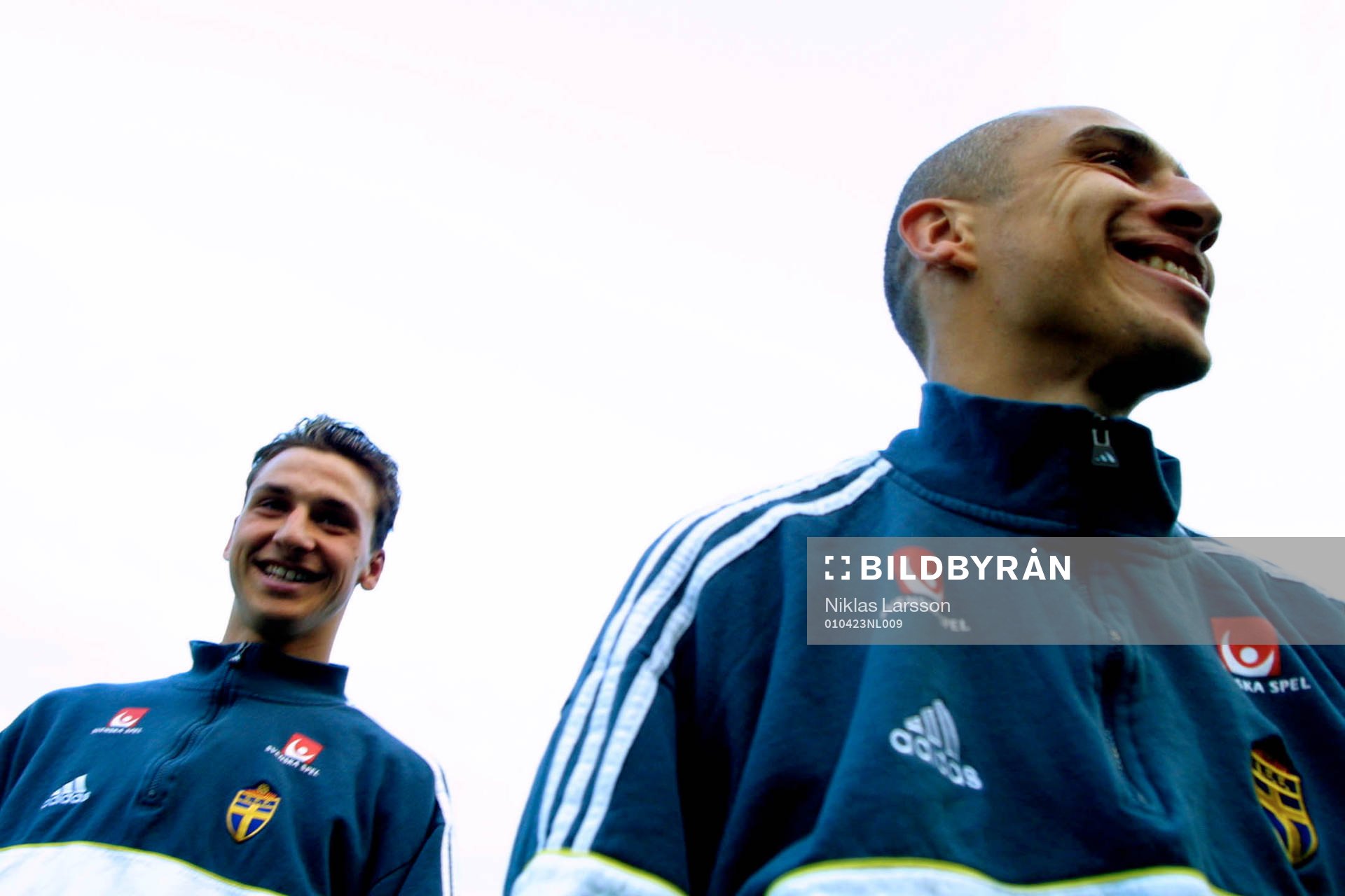 Fotboll, Landslaget, Henrik Larsson och Zlatan Ibrahimovic.