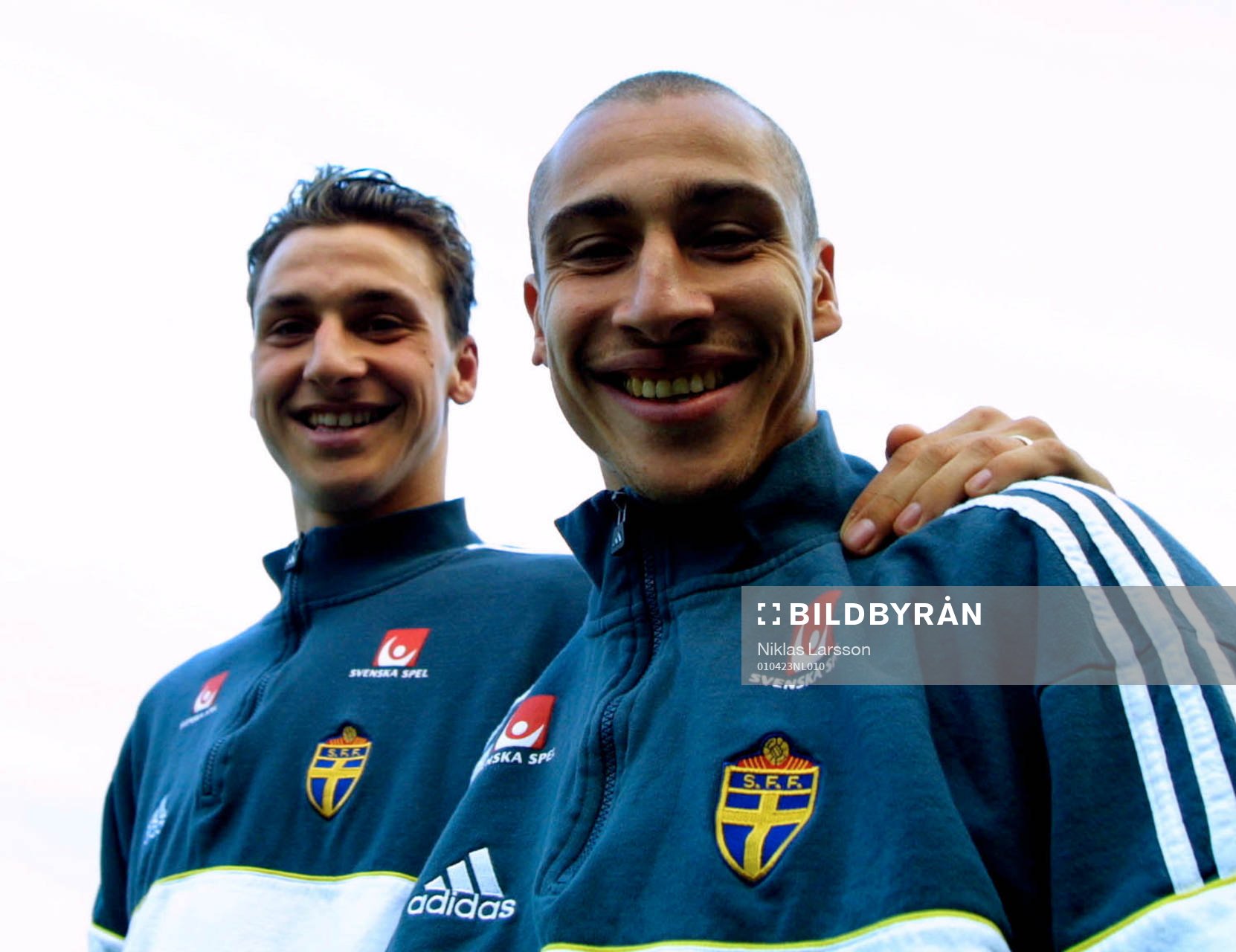Fotboll, Landslaget, Henrik Larsson och Zlatan Ibrahimovic.