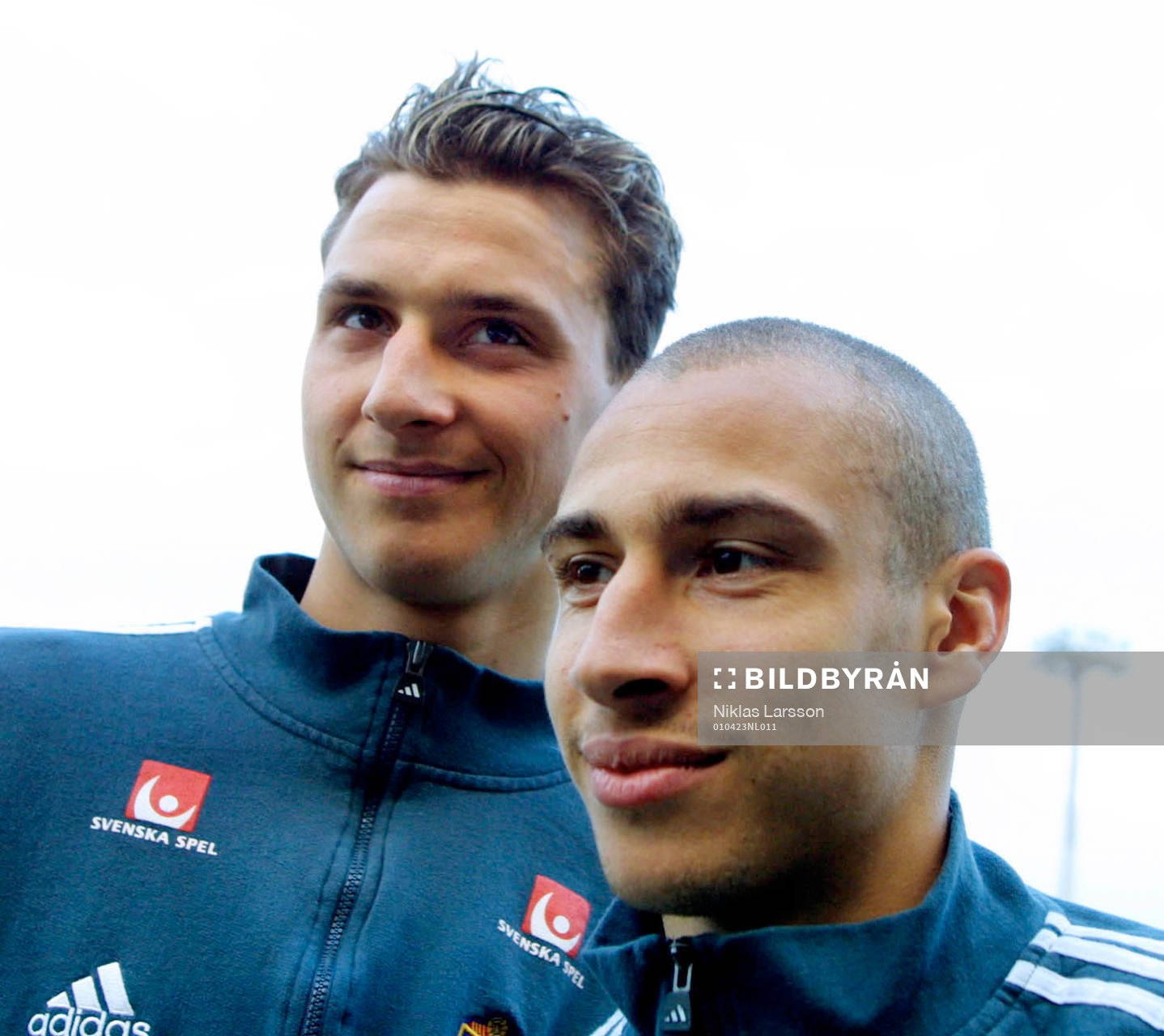 Fotboll, Landslaget, Henrik Larsson och Zlatan Ibrahimovic.