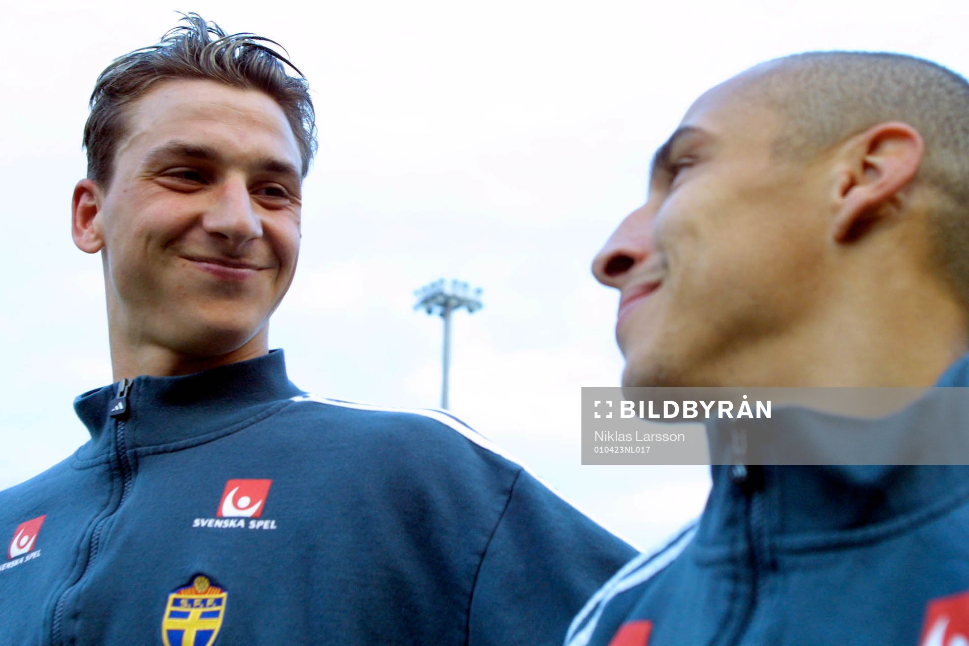 Fotboll, Landslaget, Henrik Larsson och Zlatan Ibrahimovic,