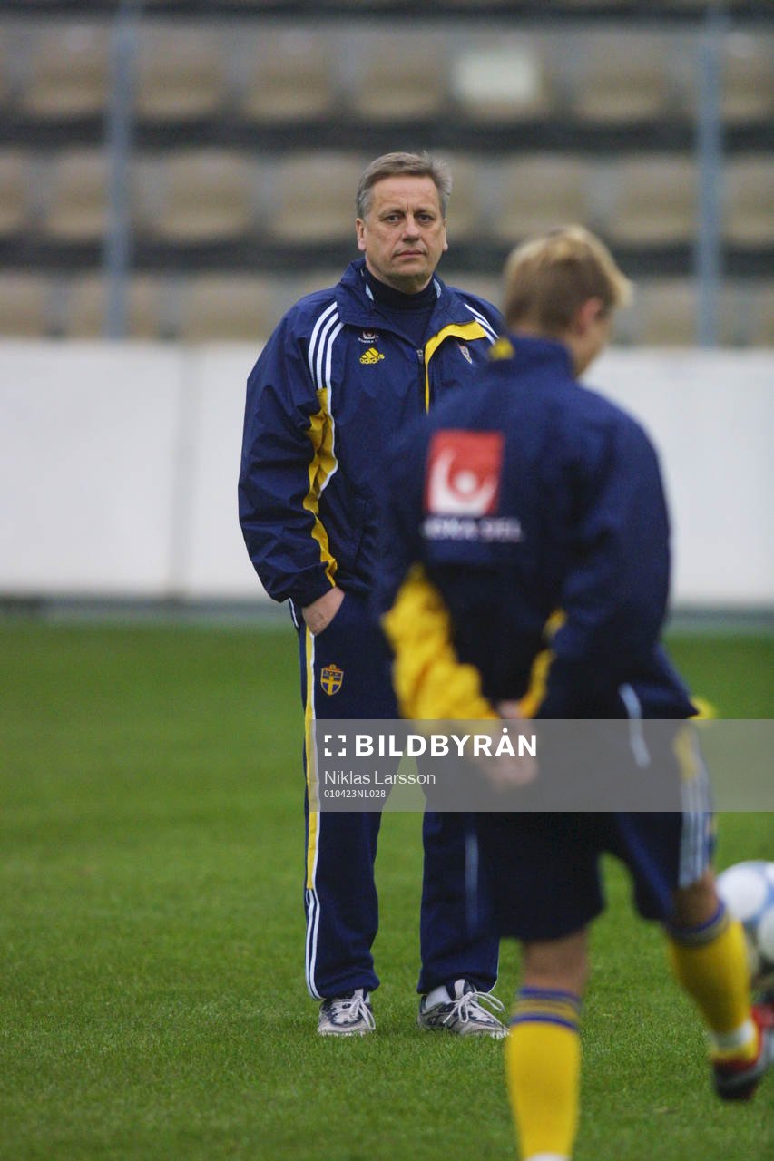 Tommy Söderberg, förbundskapten i Sverige