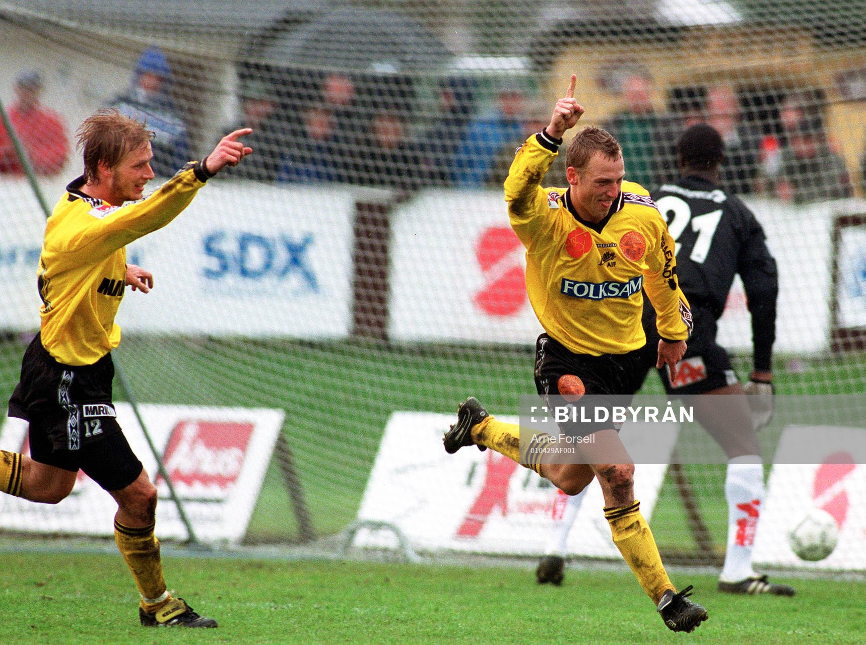 fotboll, superettan, Mjällby - Assyriska. Håkan Bengtsson