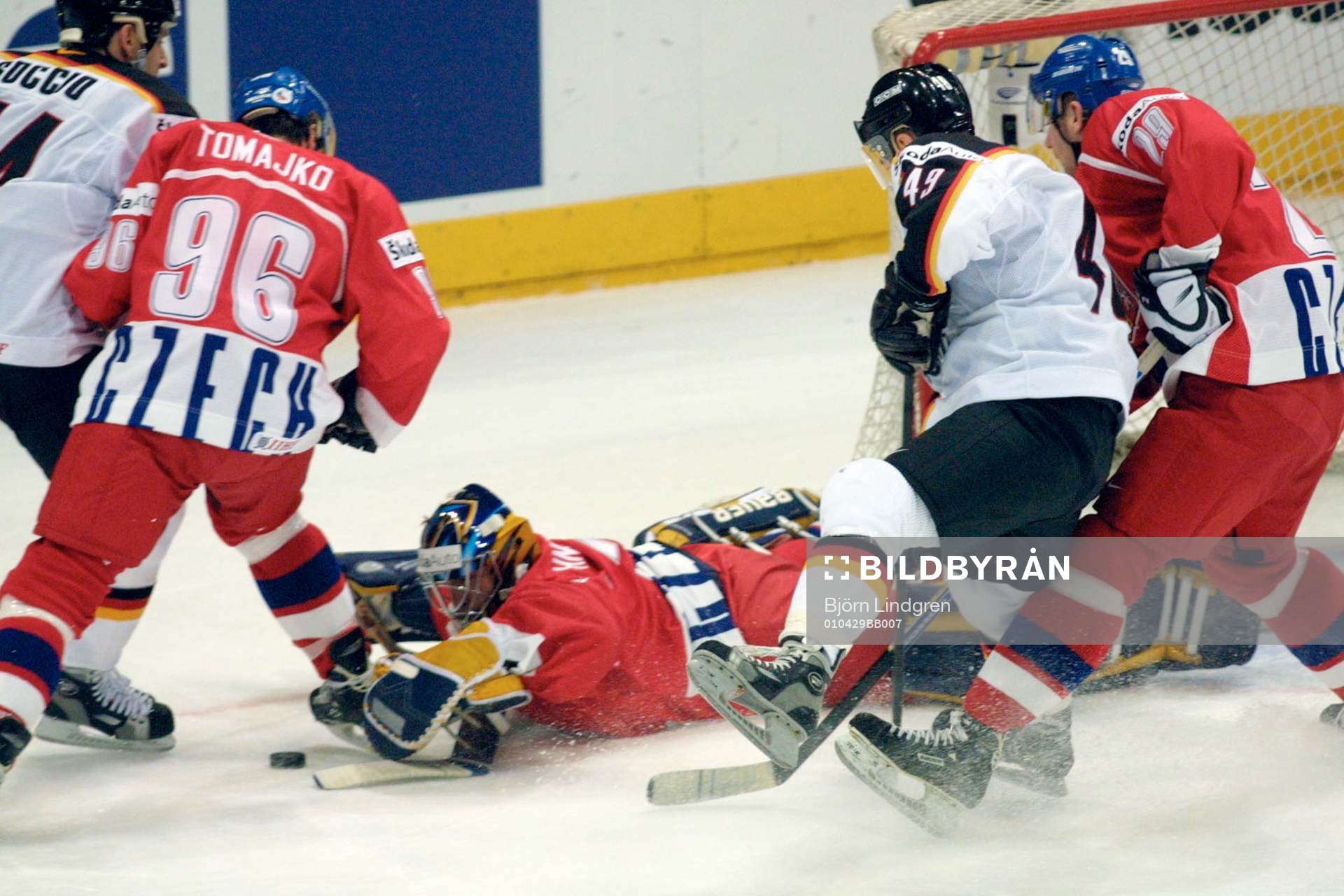 Kaos framför Tjeckiens mål