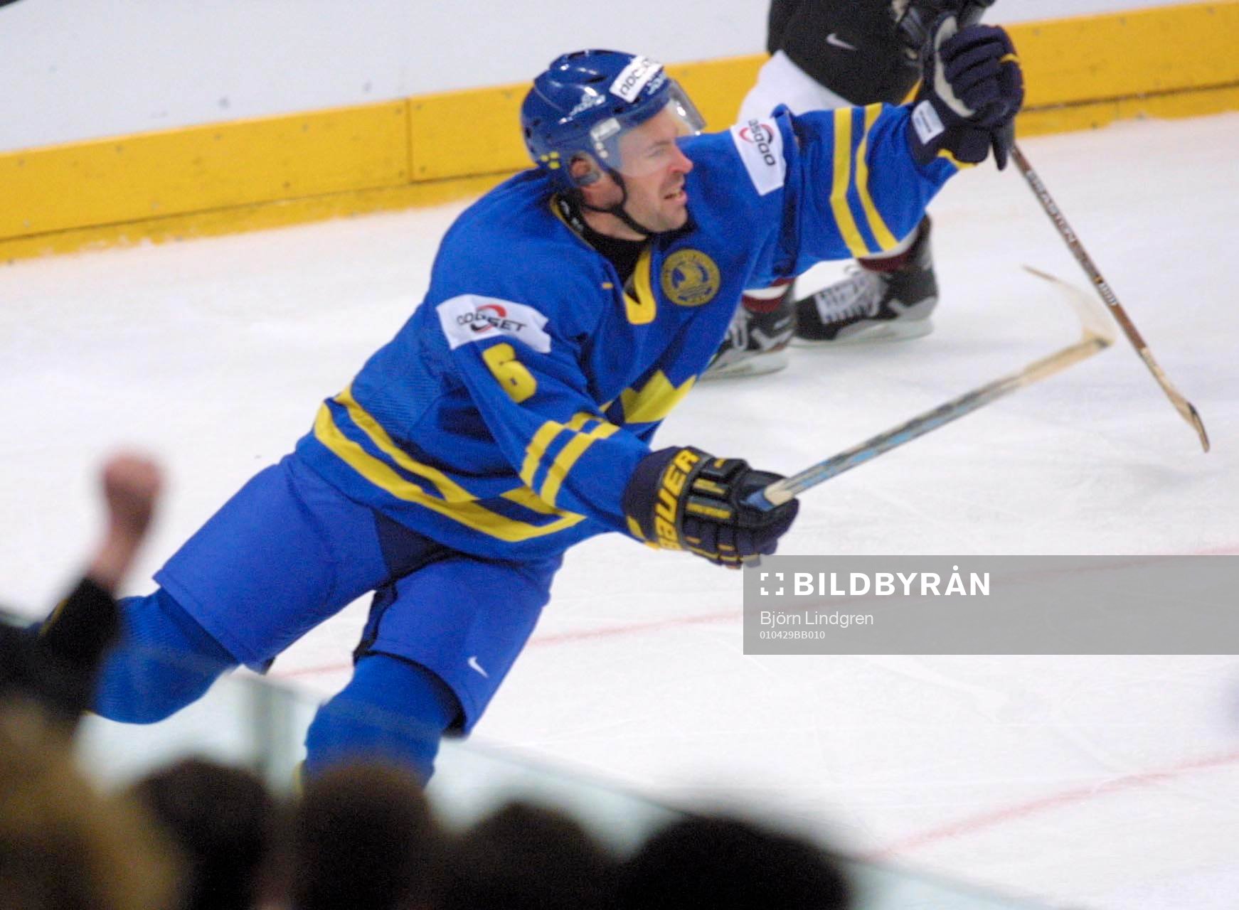 Christer Olsson jublar