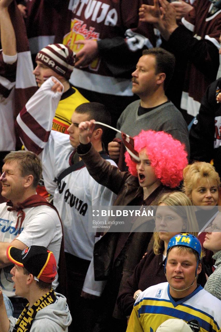 En svensk Supporter har irrat in sig i