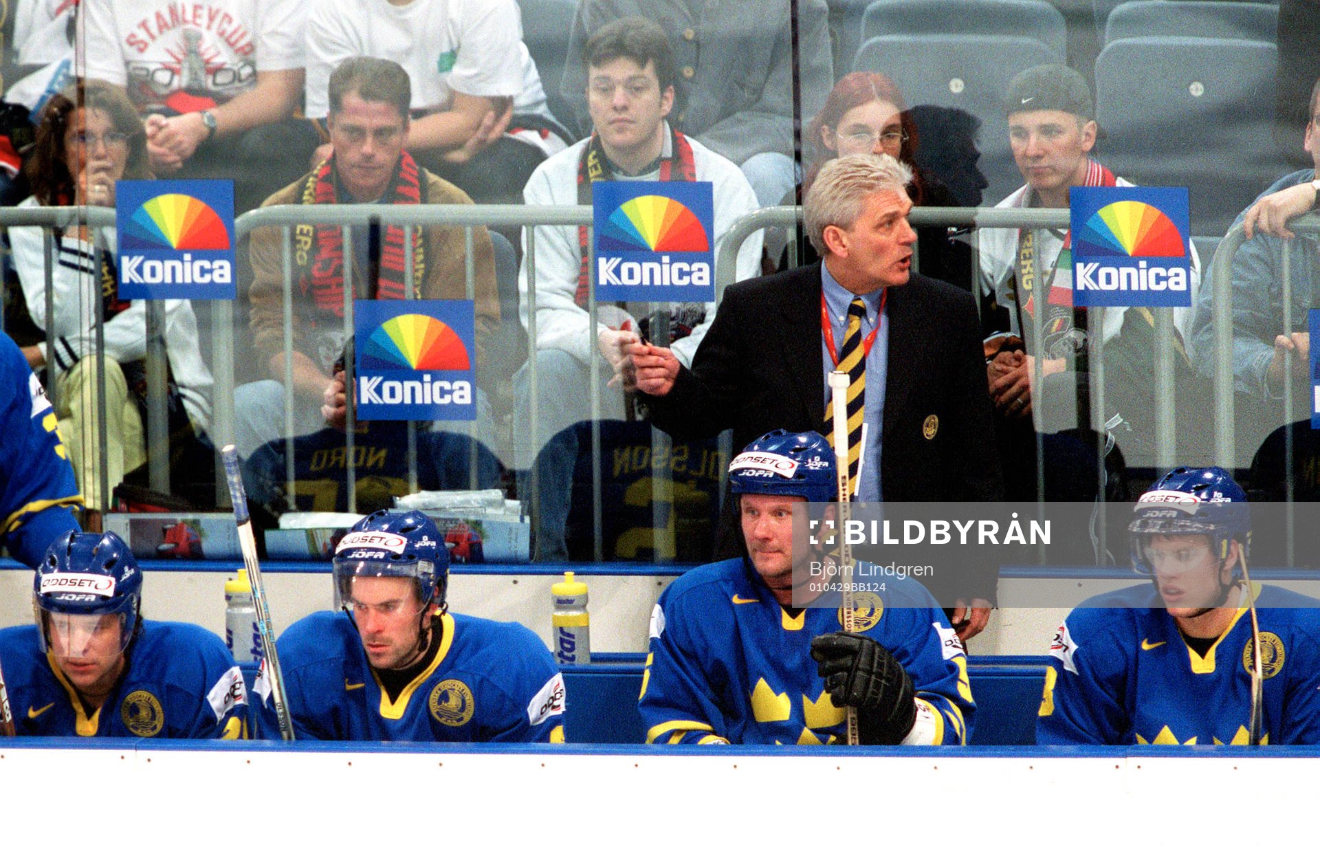 Hardy Nilsson,  i svenska båset