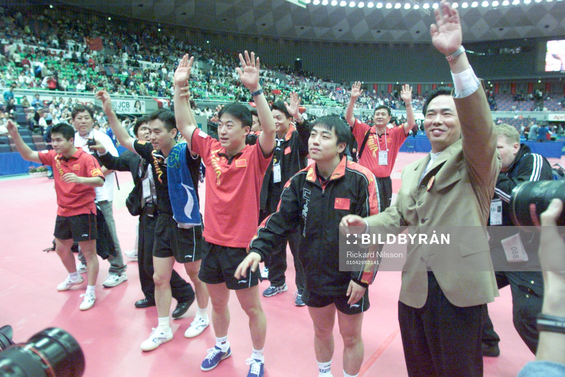 Världens bästa bordtennislandslag, Kina vann över