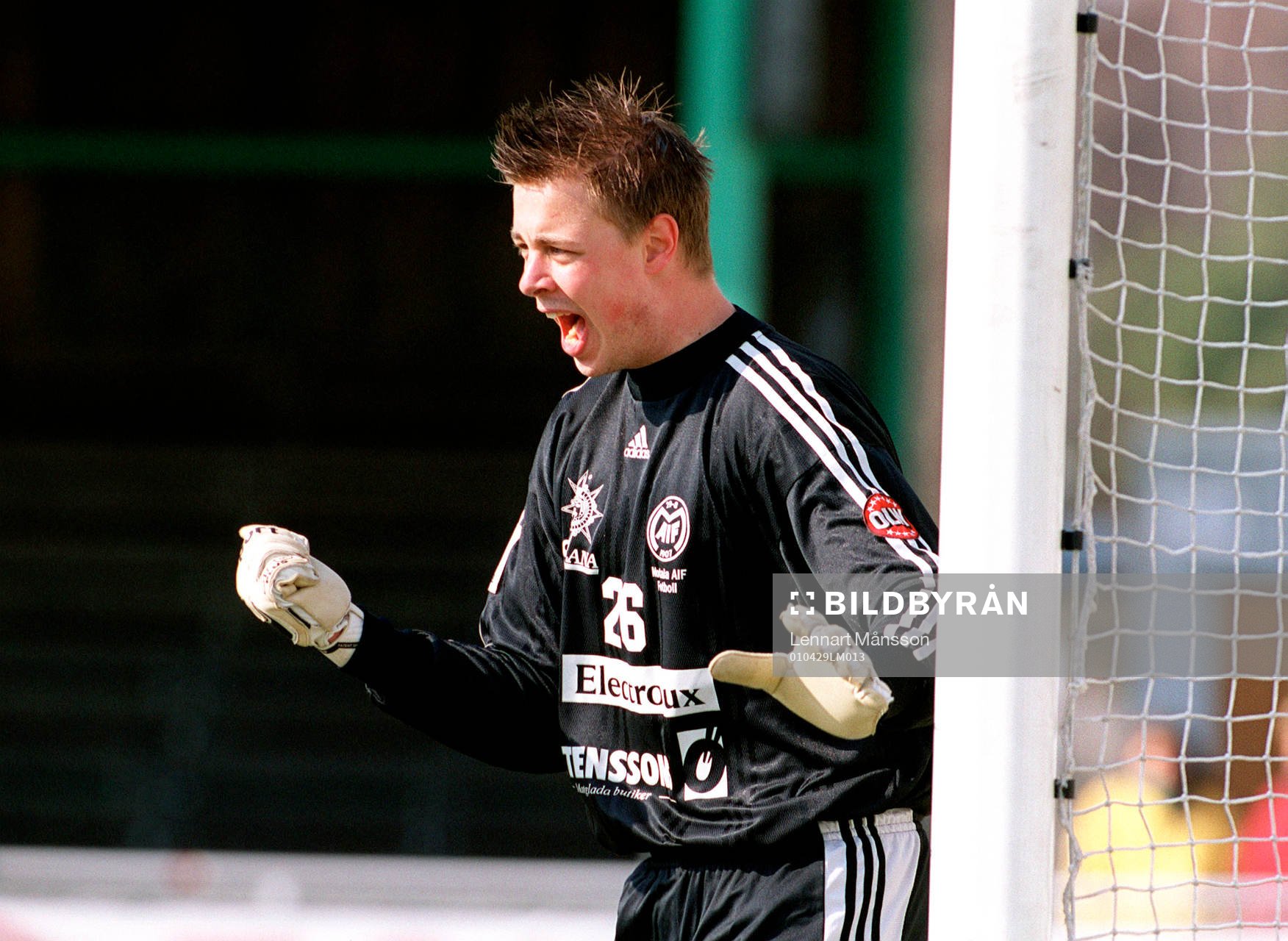 Conny Månsson, målvakt, Motala