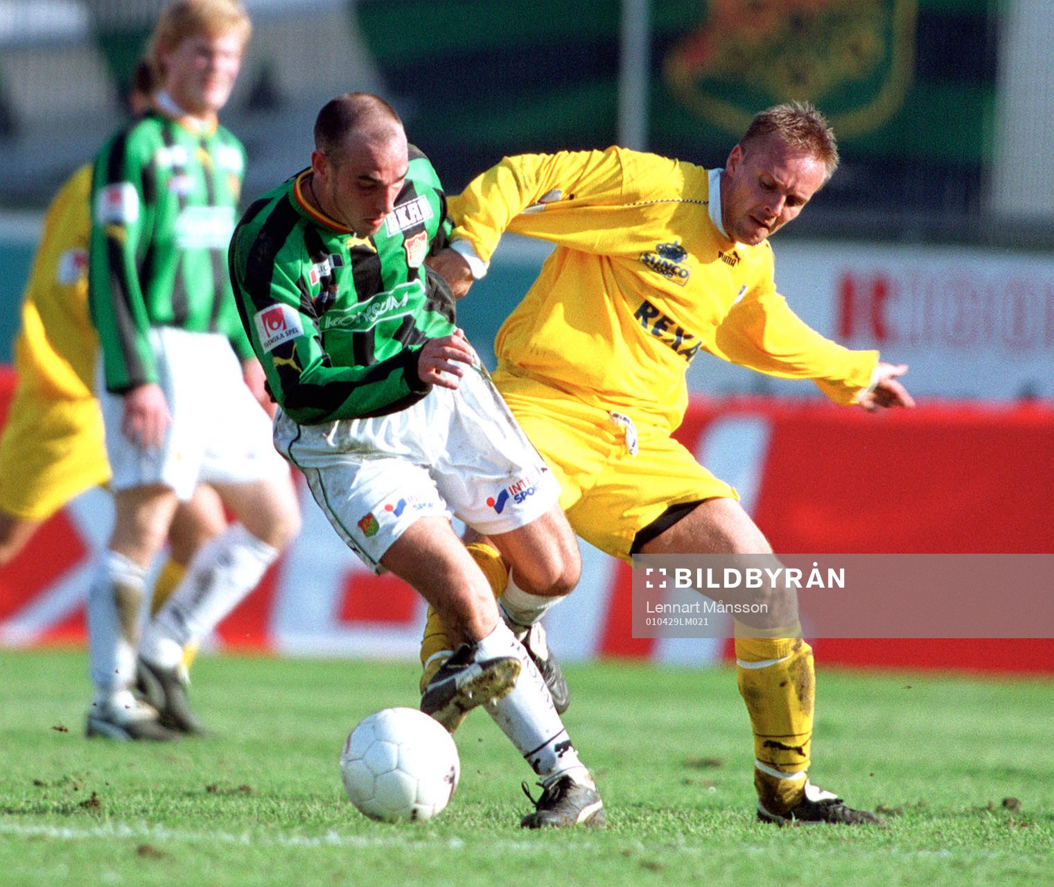 Björn Enqvist, GAIS och Jonas Danielsson, IFK Malmö
