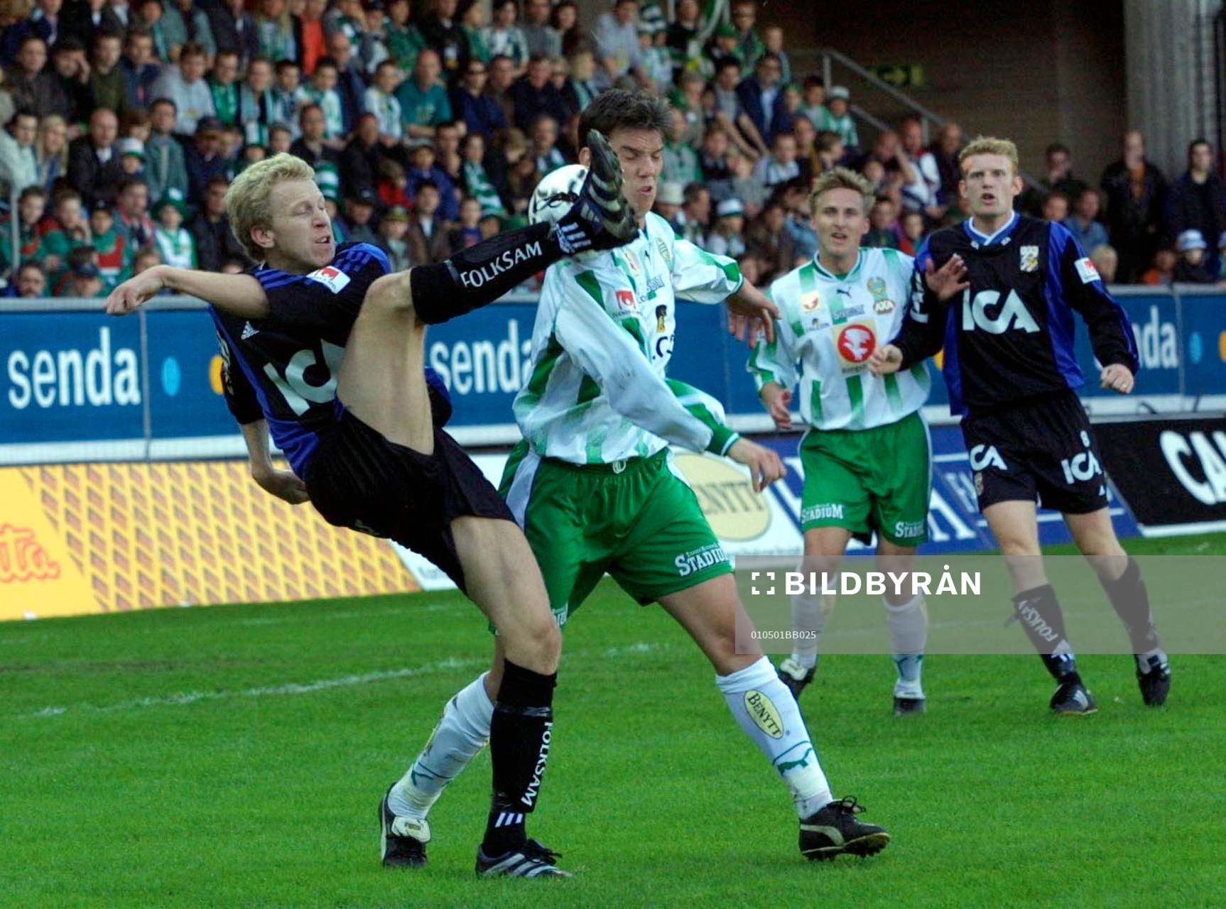 Gustaf Andersson, Göteborg och Johan Andersson, Hammarby