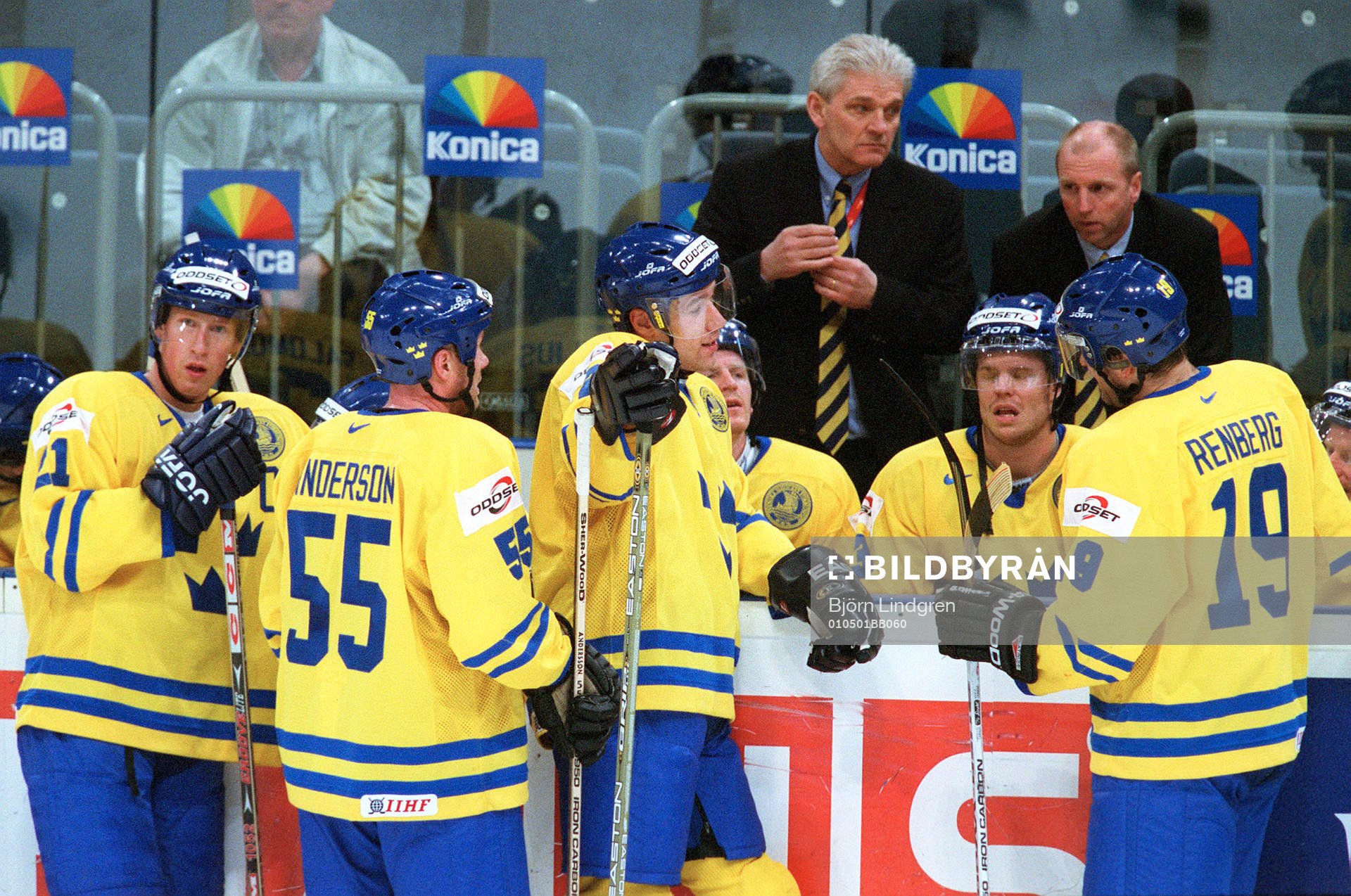 Sverige Genomgång vid båset, Jörgen Jönsson, Peter