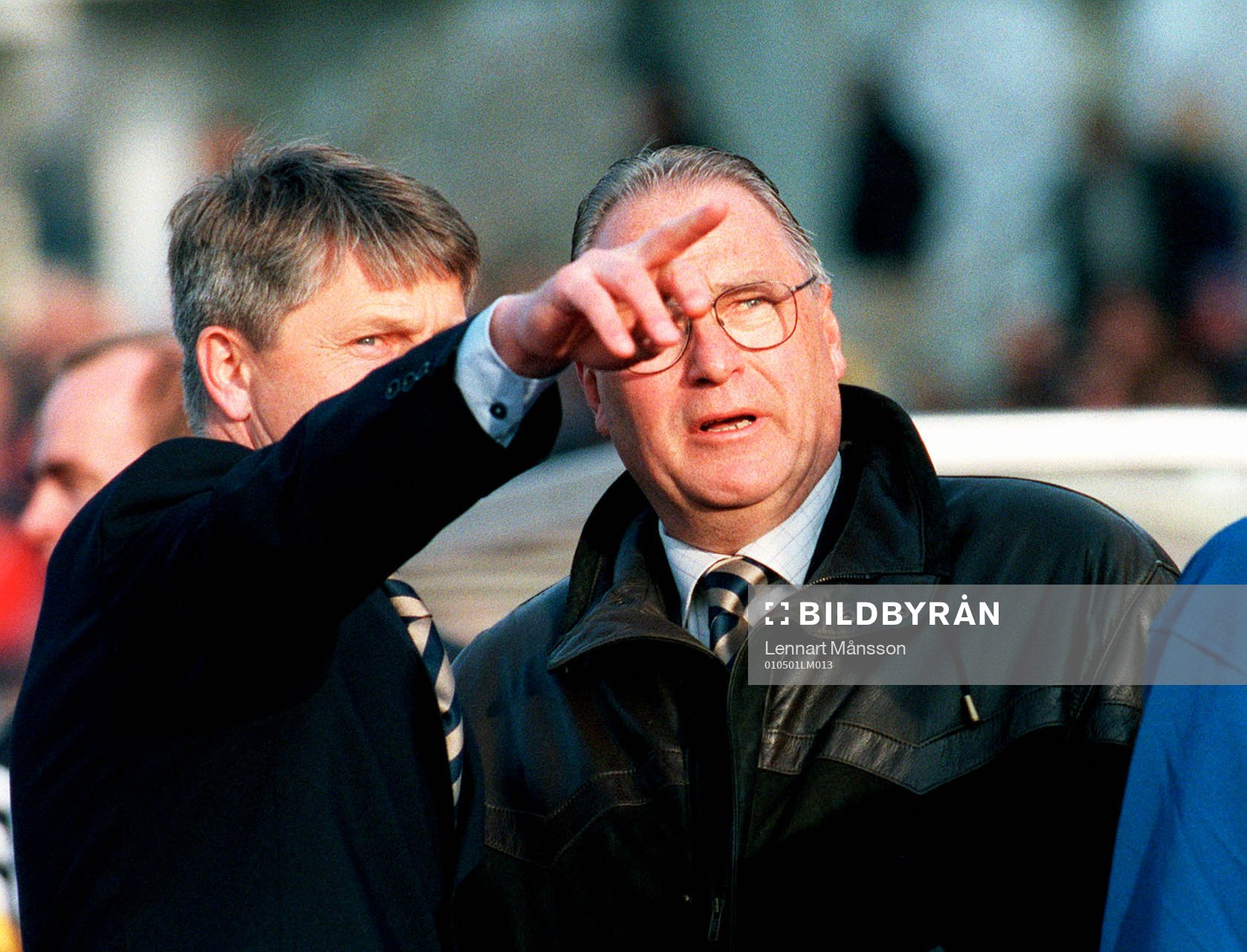 Hasse Borg och Bengt Madsen