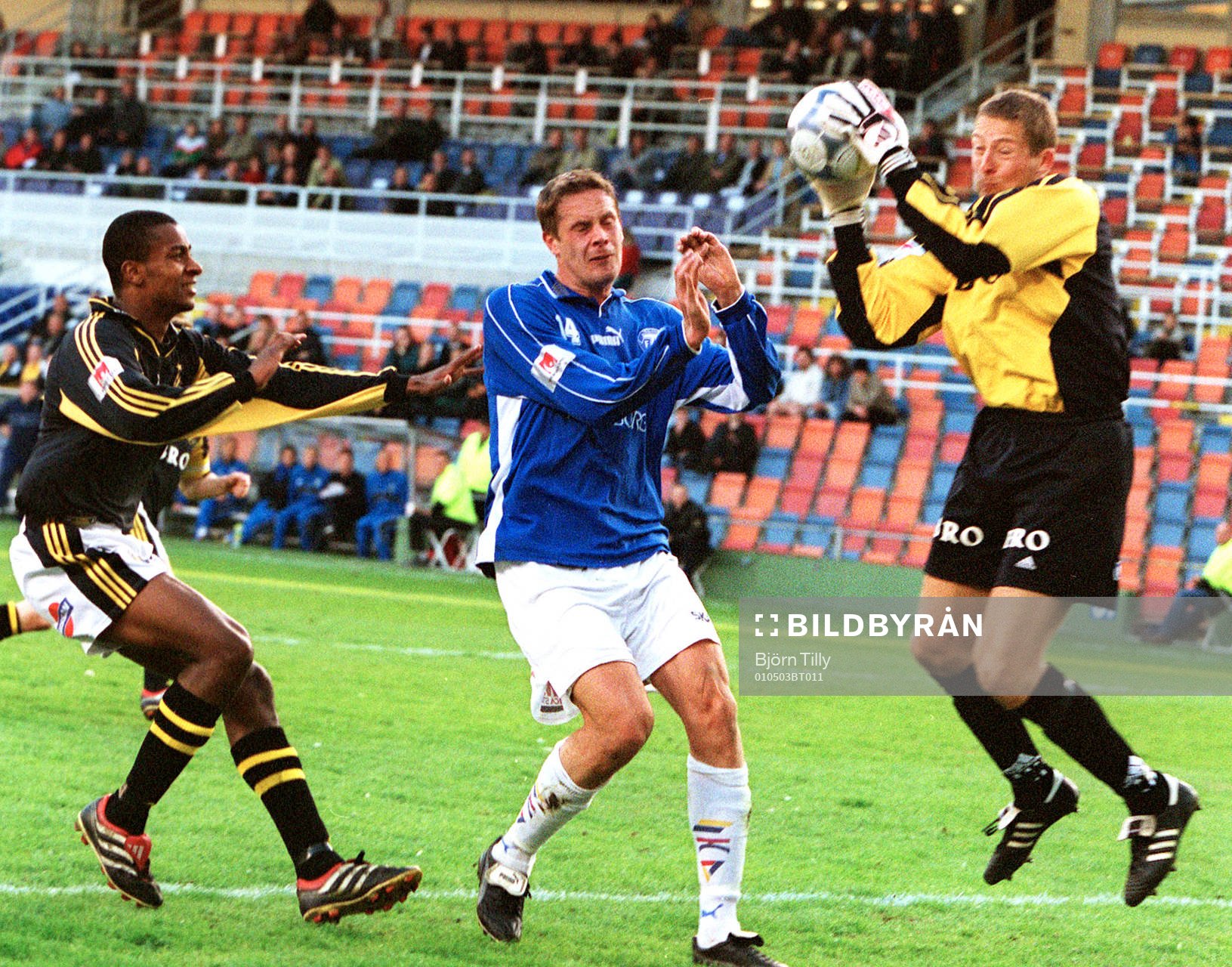 Benjamin Kibebe, AIK, Mika Kottila, Trelleborg och Daniel