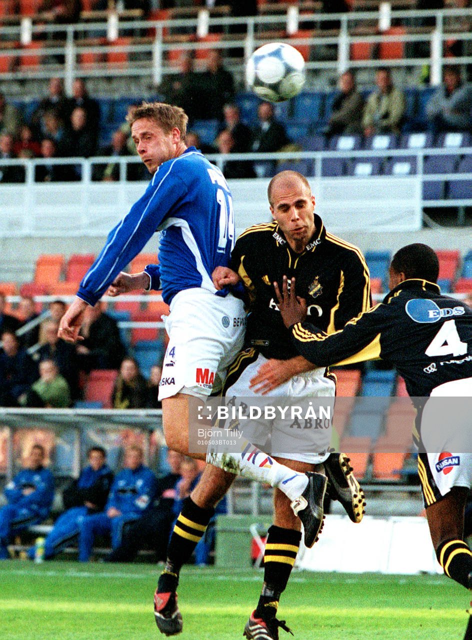 Mika Kottila, Trelleborg och Teddy Lucic, AIK, nick