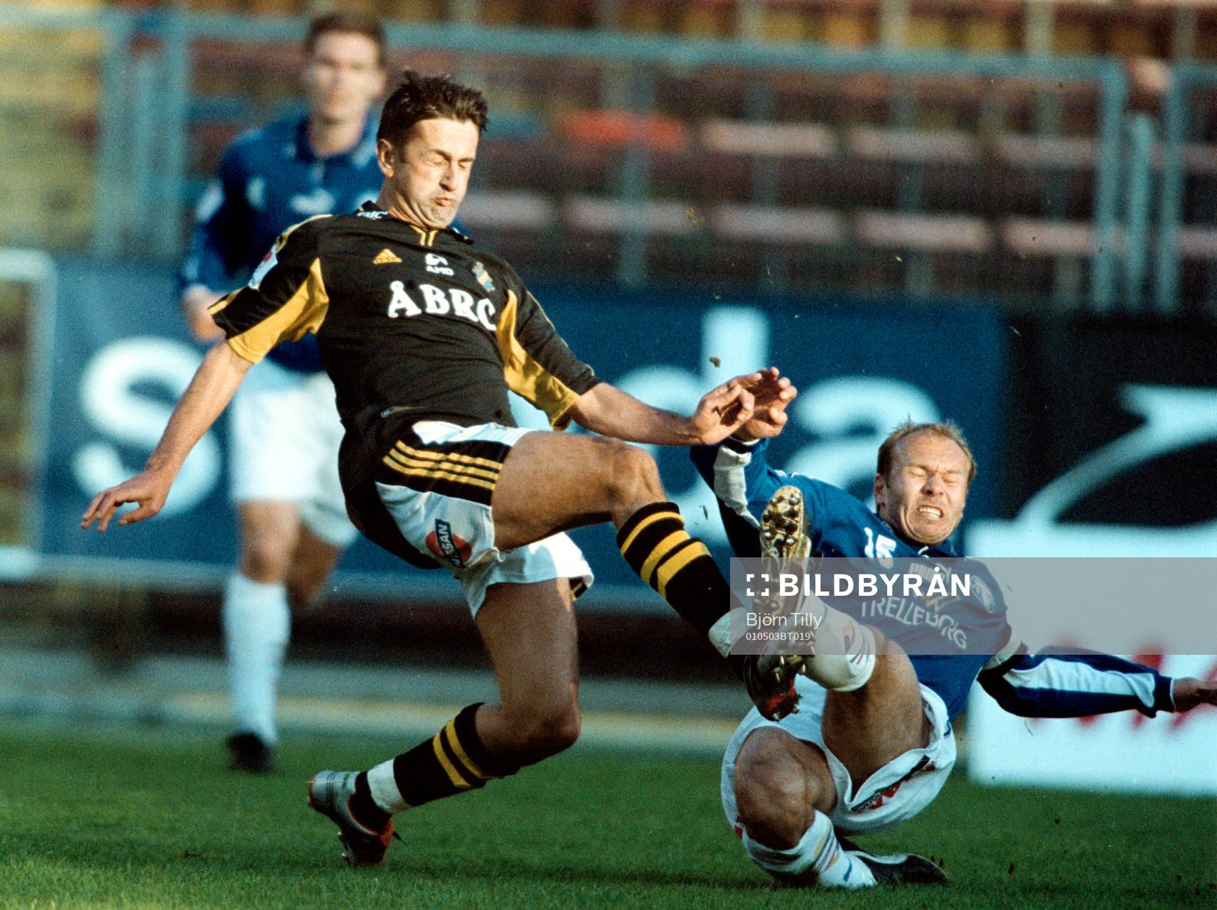 Tommi Grönlund, Trelleborg och Nebojsa Novakovic, AIK