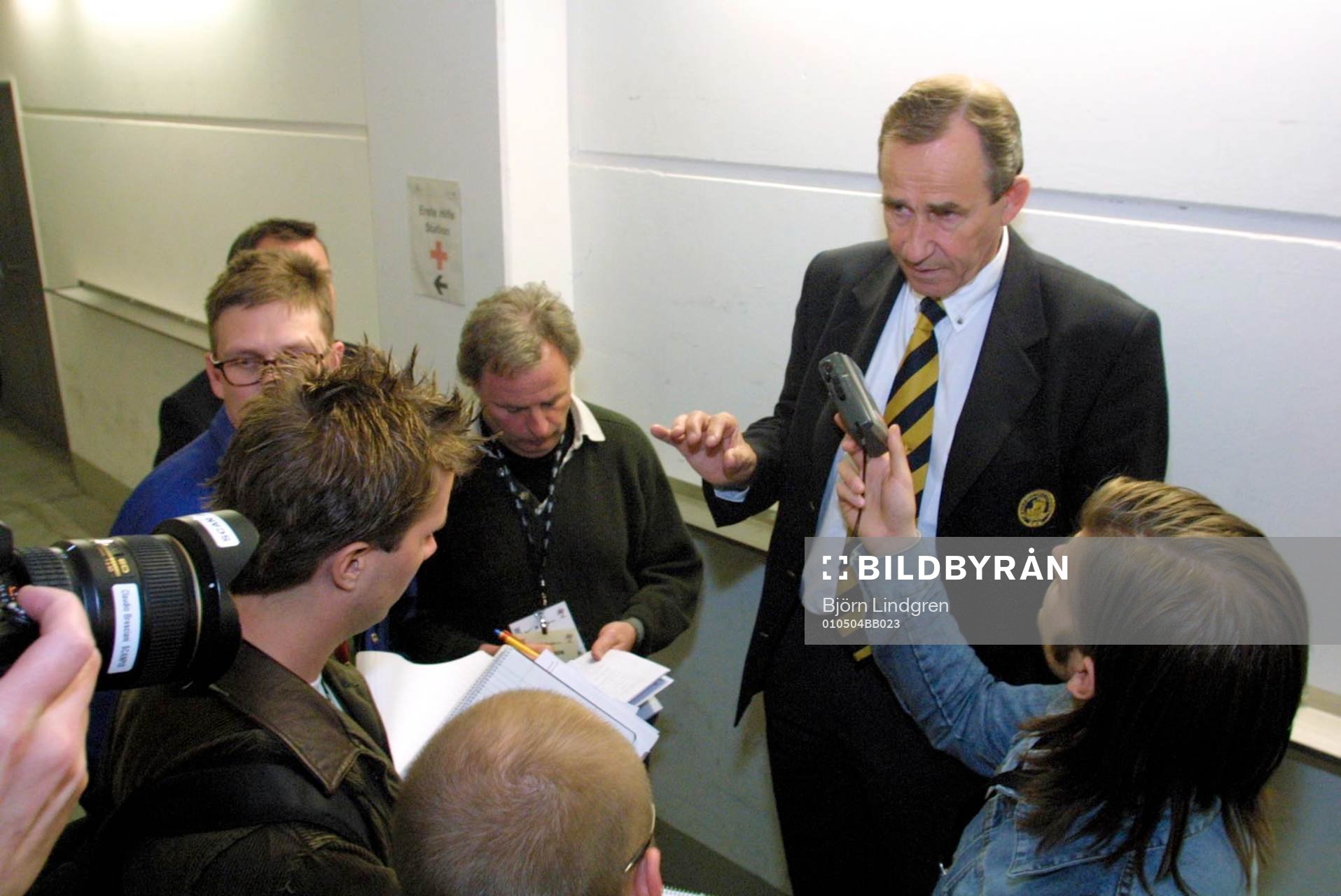 Ishockey, VM,  Landslagsläkaren Lennart Hovelius, Sverige