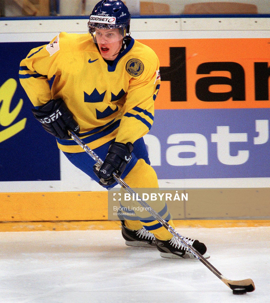 Ishockey, VM, Sverige, Kim Johnsson, som blev utsedd till