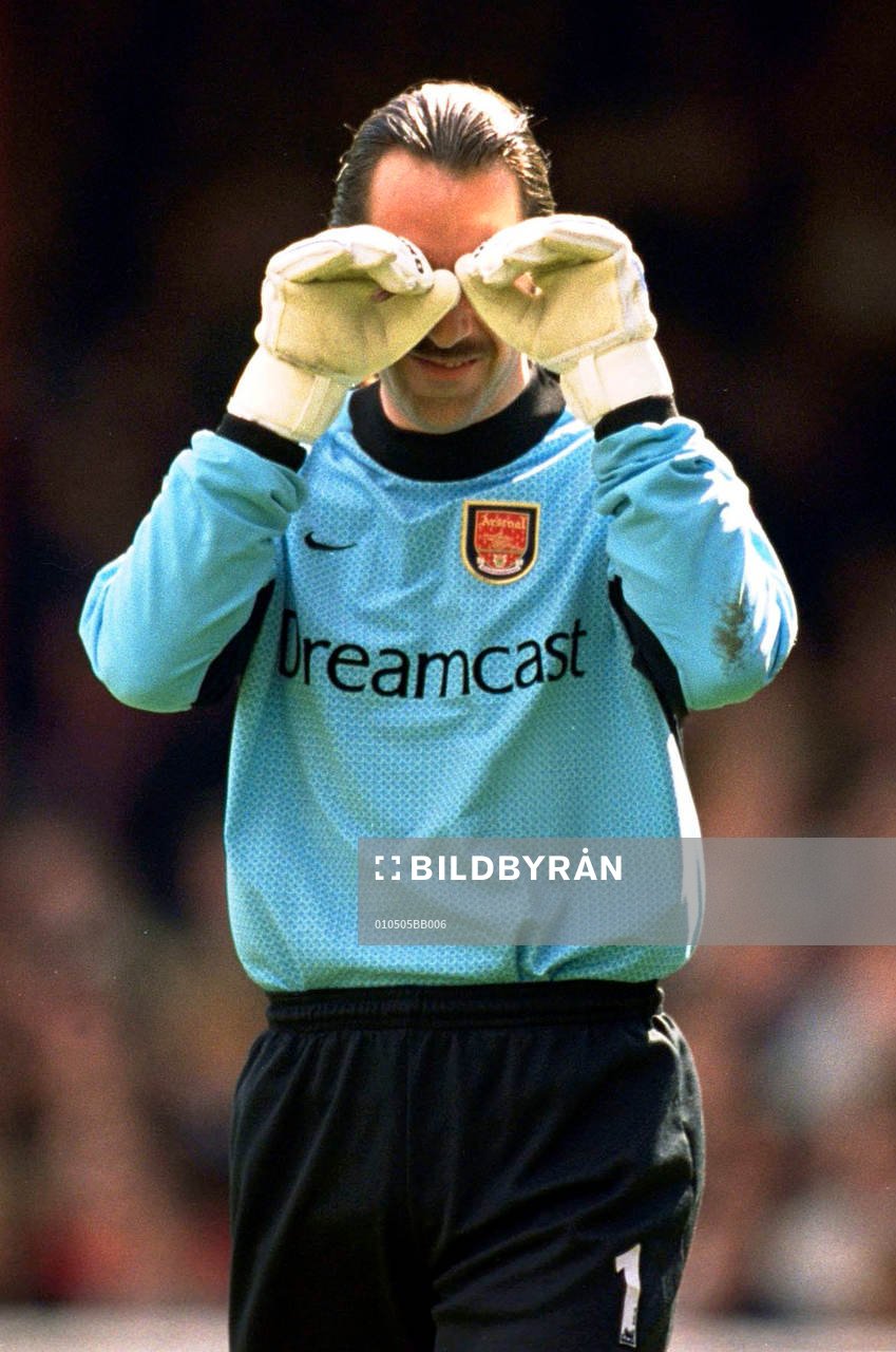 Fotboll, Premier League, Arsenal - Leeds, David Seaman,