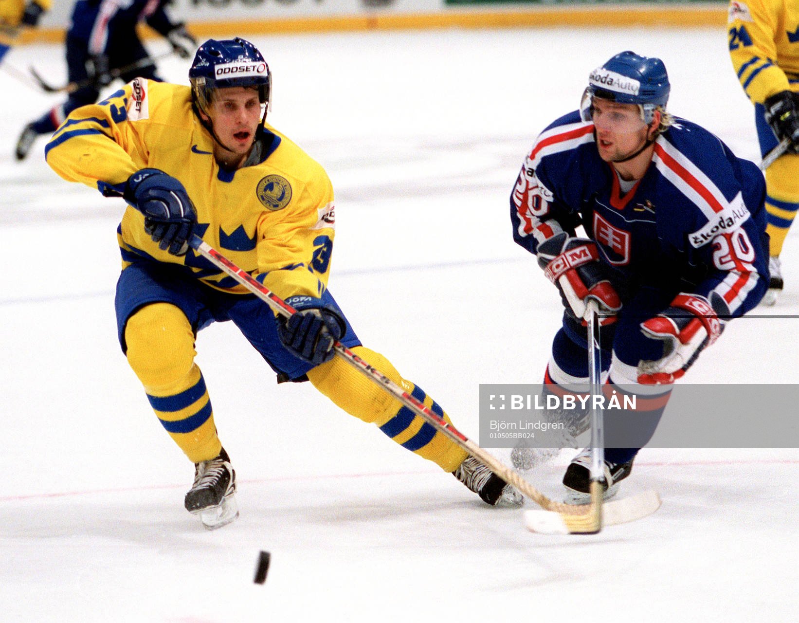Andreas Salomonsson, Sverige och Richard Zednik, Slovakien