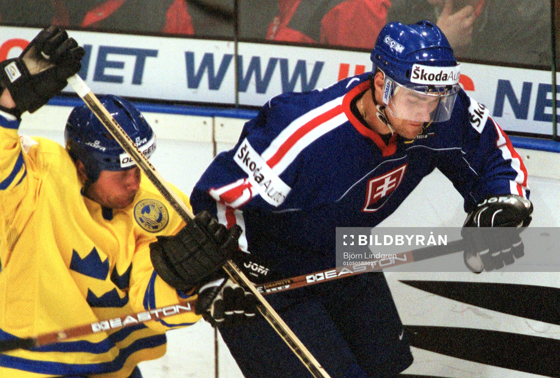 Radovan Somik, Slovakien och Kim Johnsson, Sverige