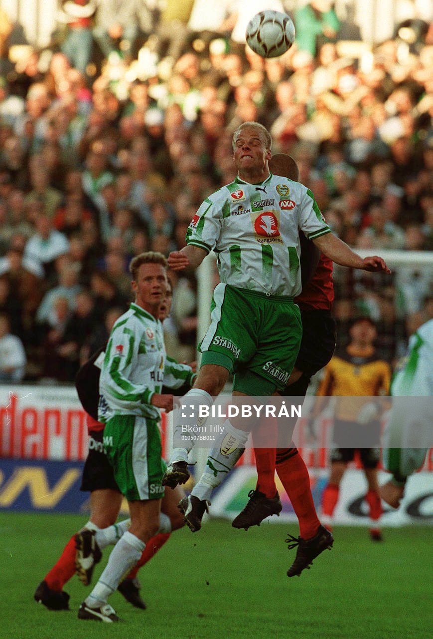 Andreas Hermansson, Hammarby når högst i en nickduell