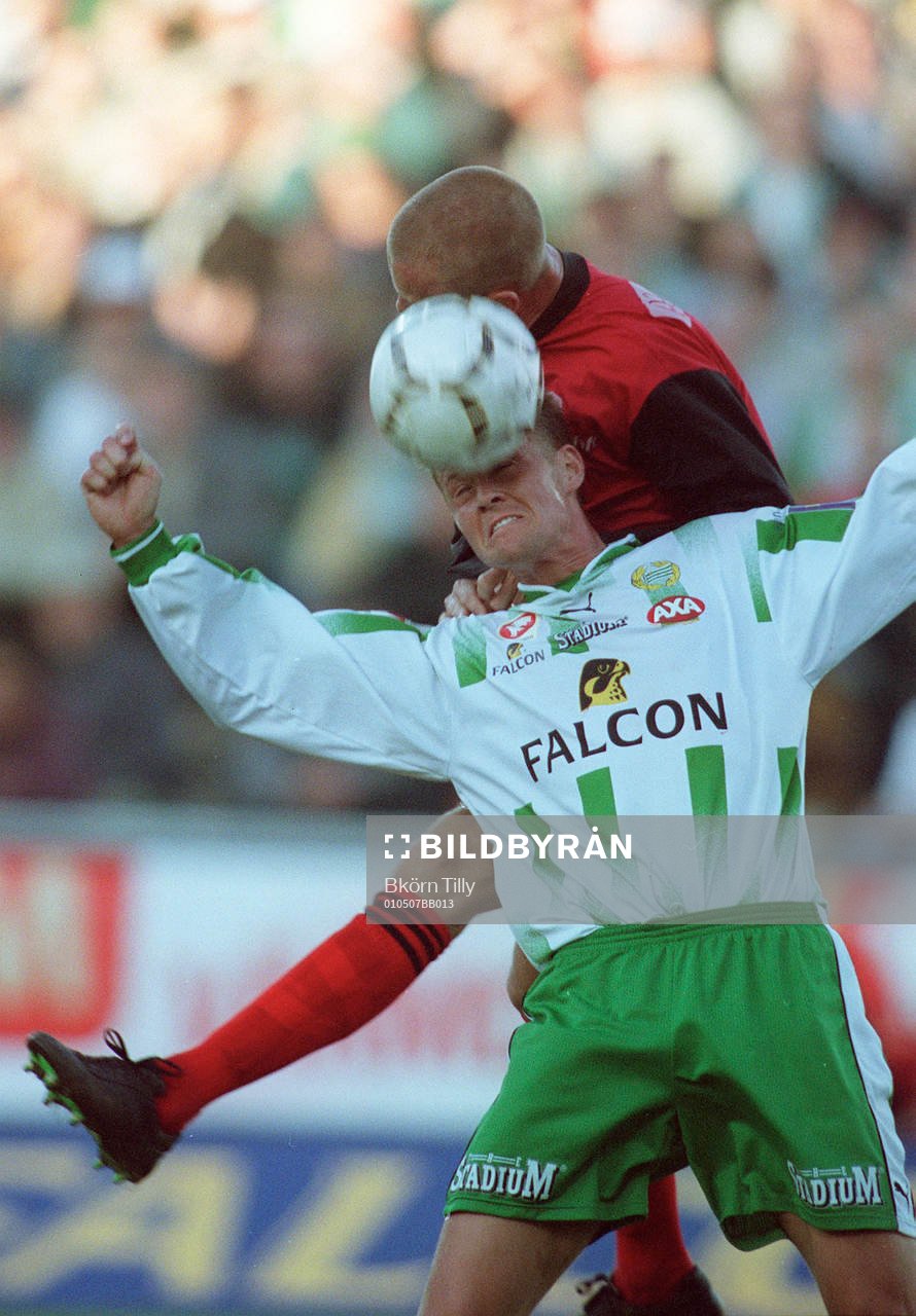 Peter Markstedt, Hammarby i en nickduell