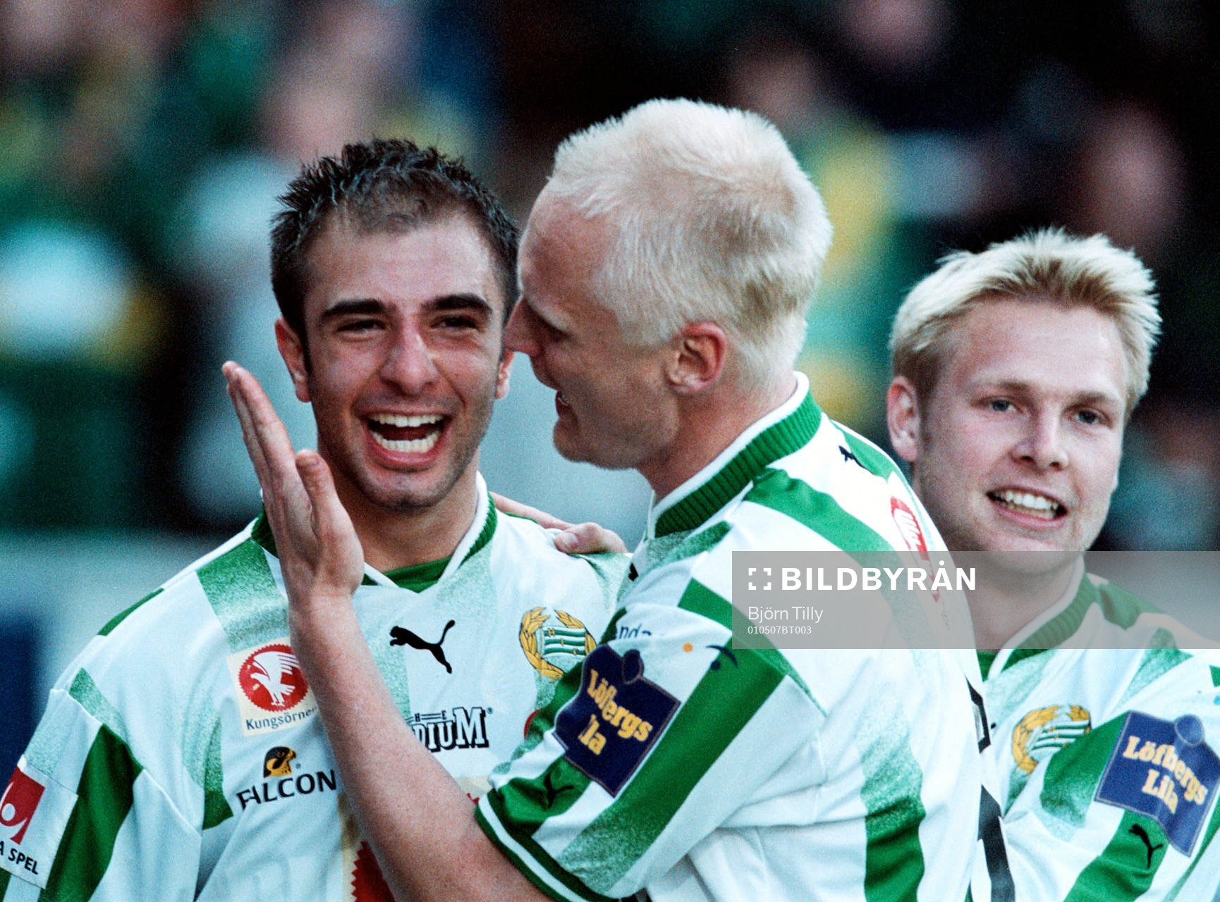 Kennedy Bakircioglü, Hammarby gratuleras av Christer